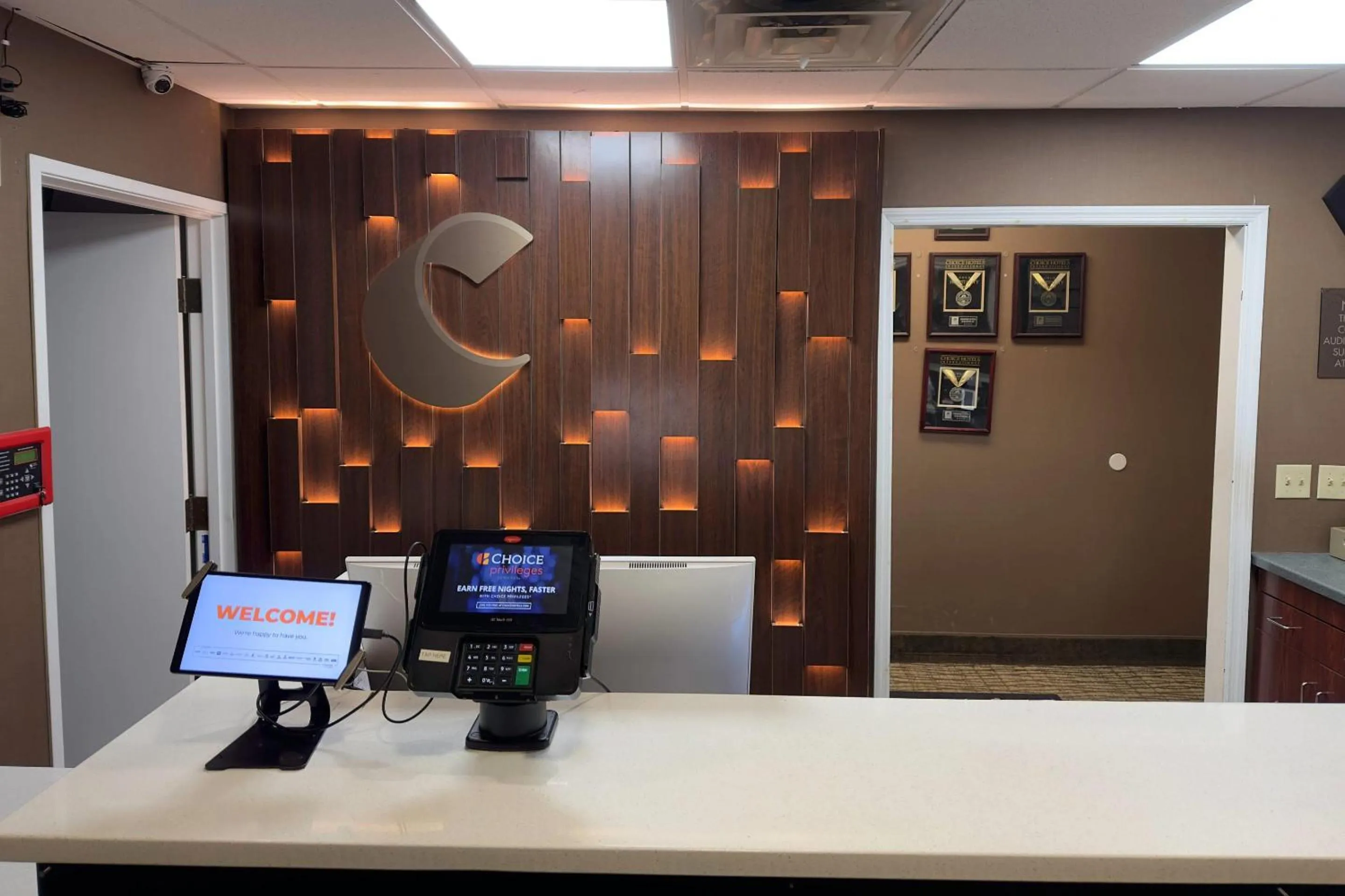 Lobby or reception in Comfort Suites Scranton near Montage Mountain