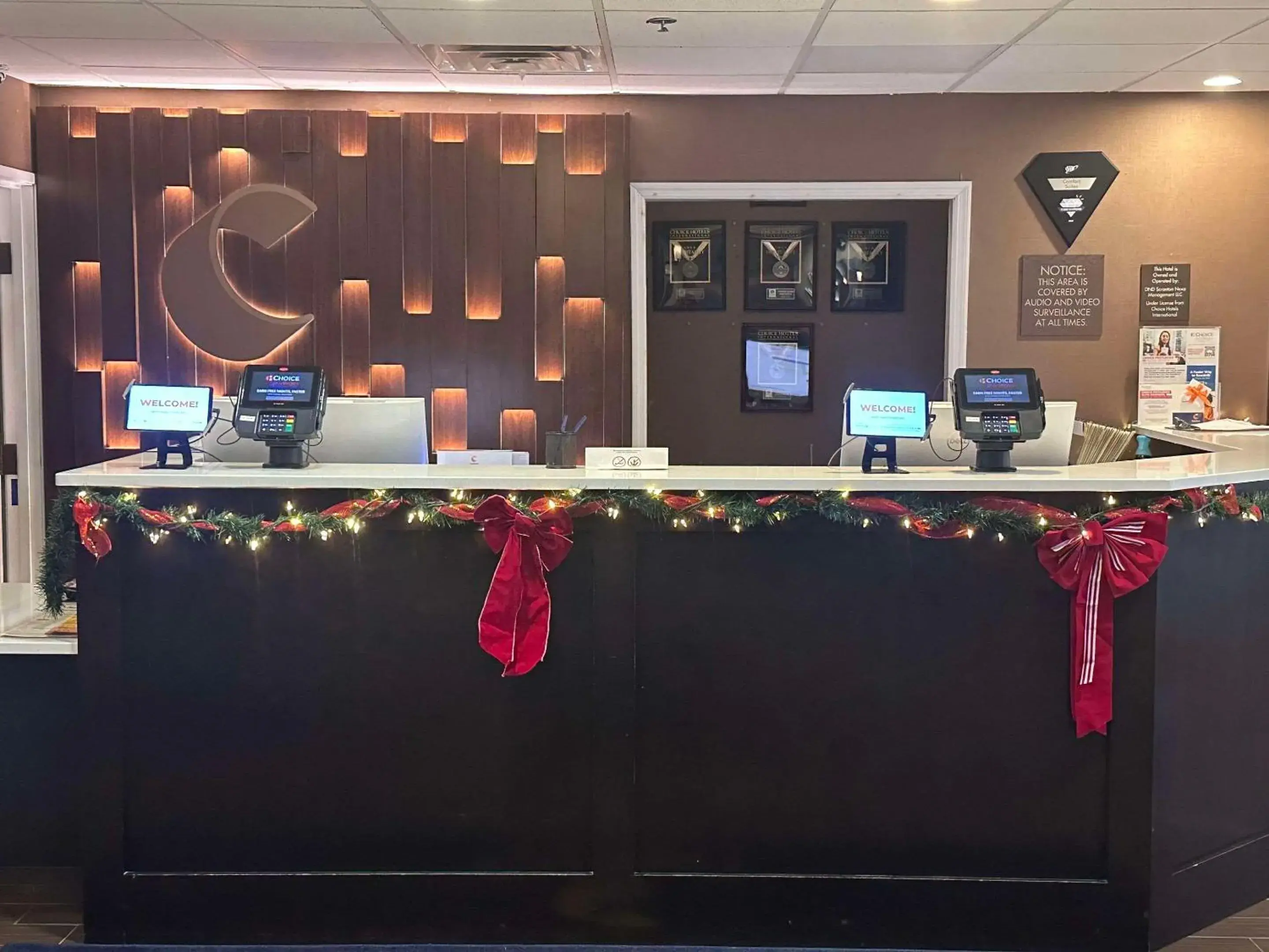 Lobby or reception in Comfort Suites Scranton near Montage Mountain Lobby or reception in Comfort Suites Scranton near Montage Mountain