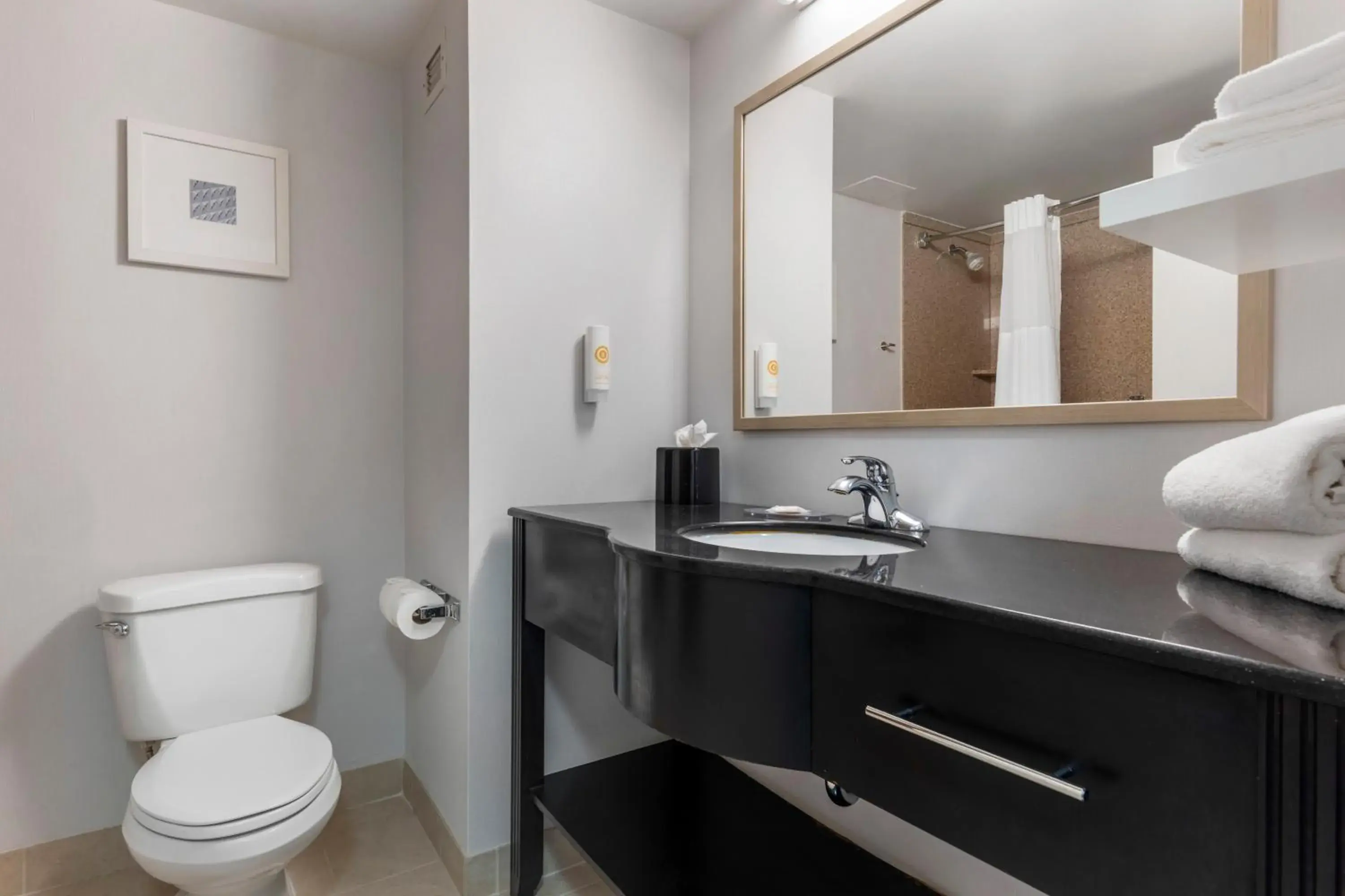 Bathroom in Comfort Inn Plano-Dallas Bathroom in Comfort Inn Plano-Dallas