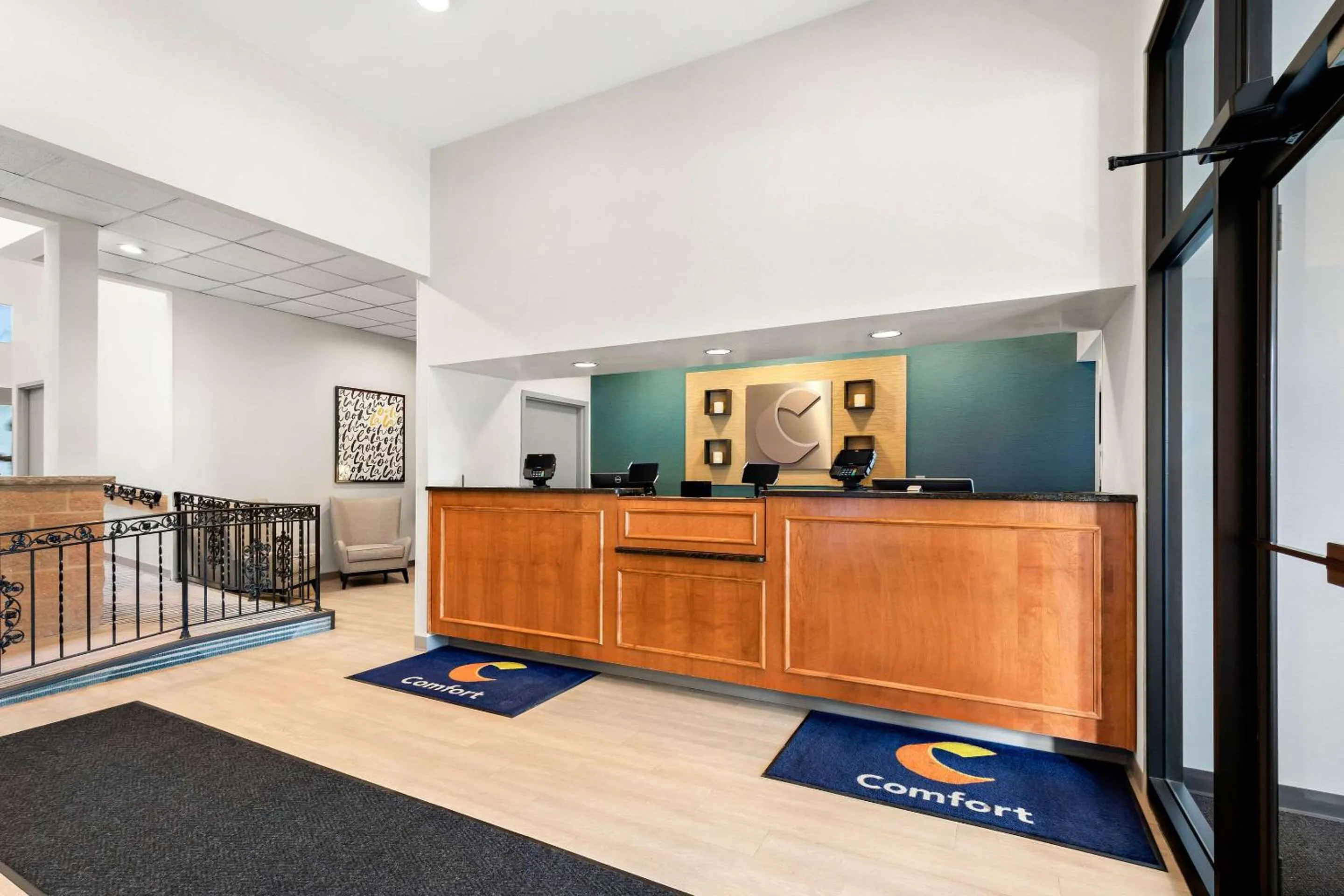 Lobby or reception in Comfort Inn Pocono Lakes Region