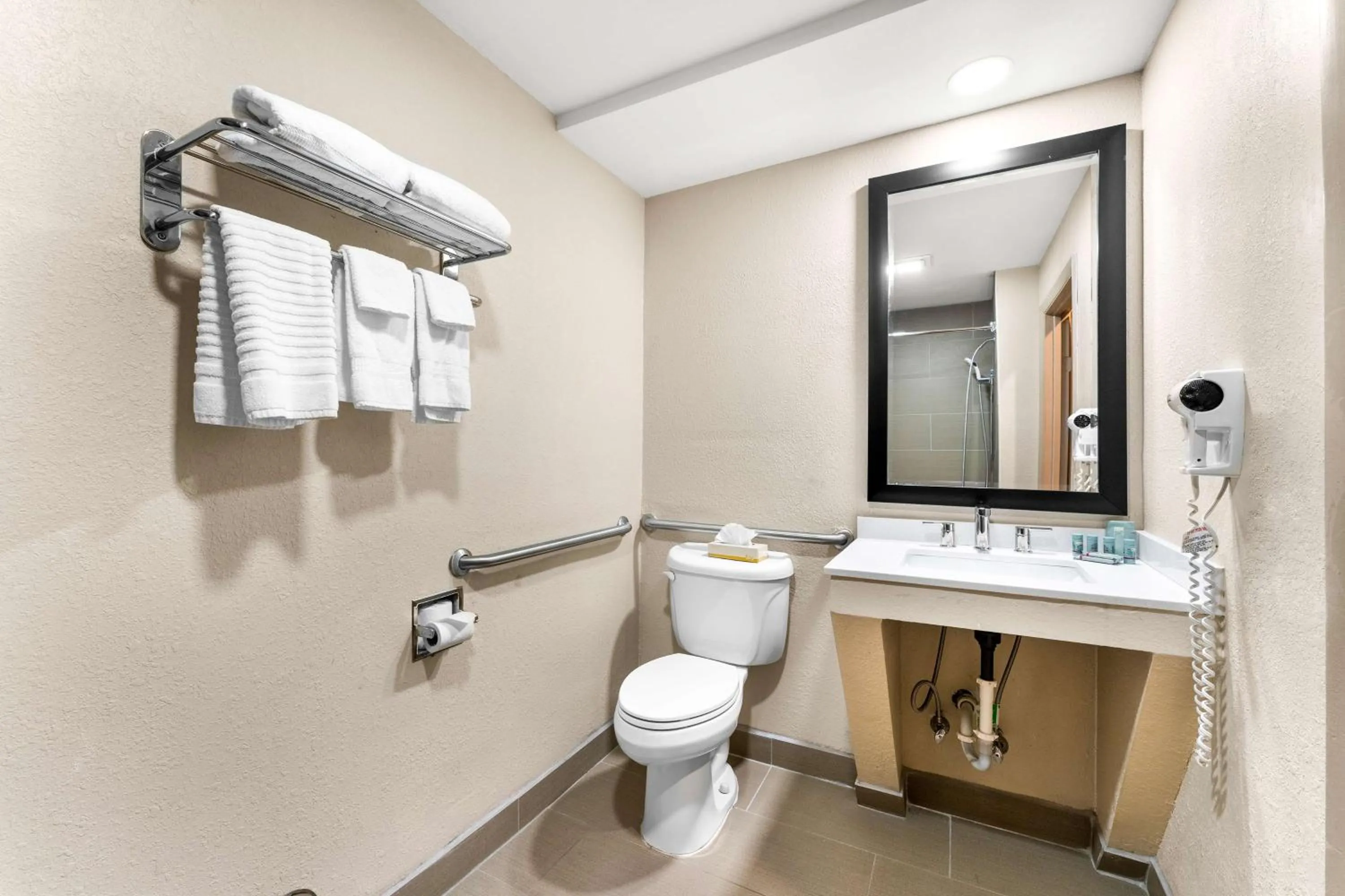 Bathroom in SureStay Plus by Best Western Reading North