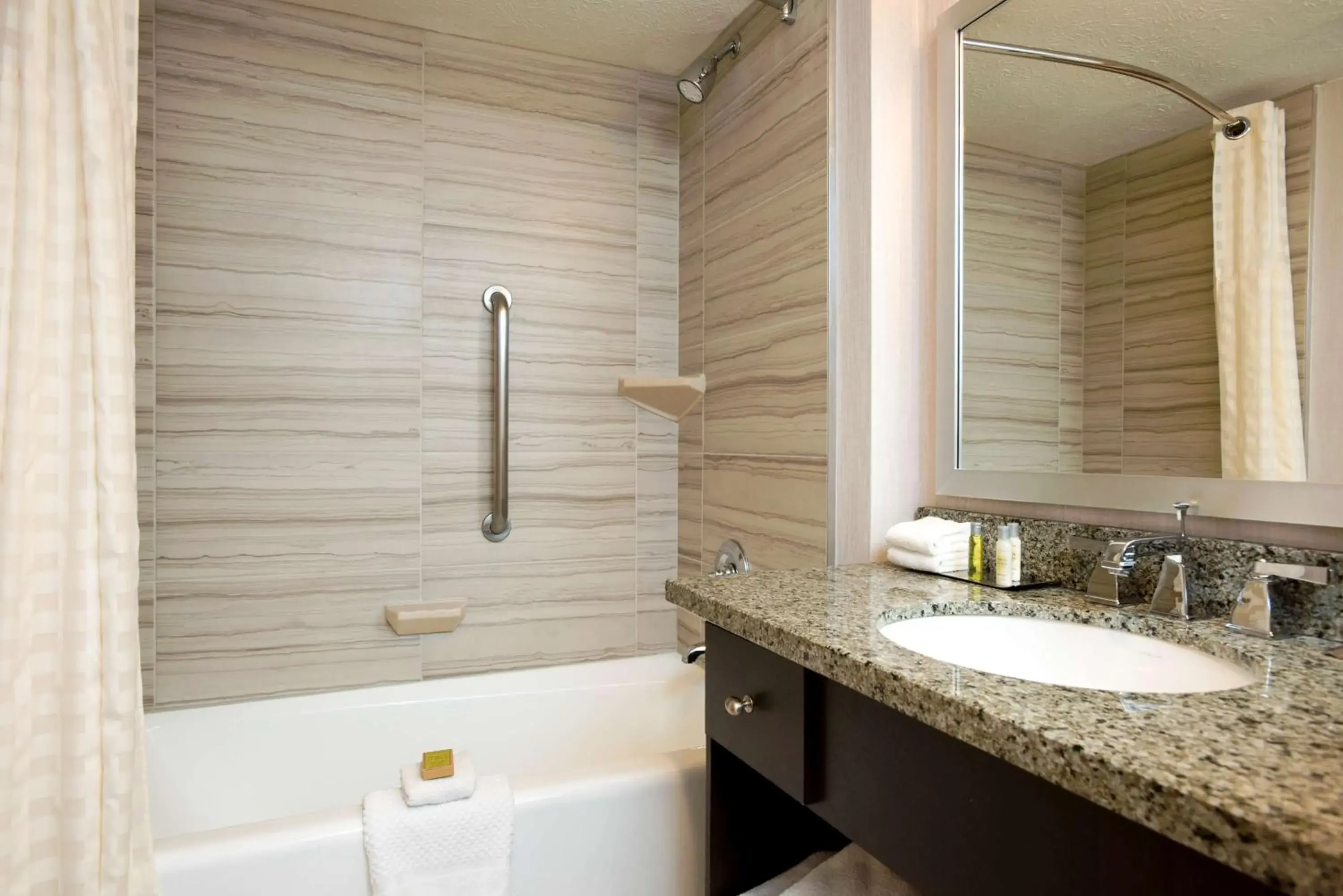 Bathroom in DoubleTree by Hilton Hotel Denver - Aurora Bathroom in DoubleTree by Hilton Hotel Denver - Aurora