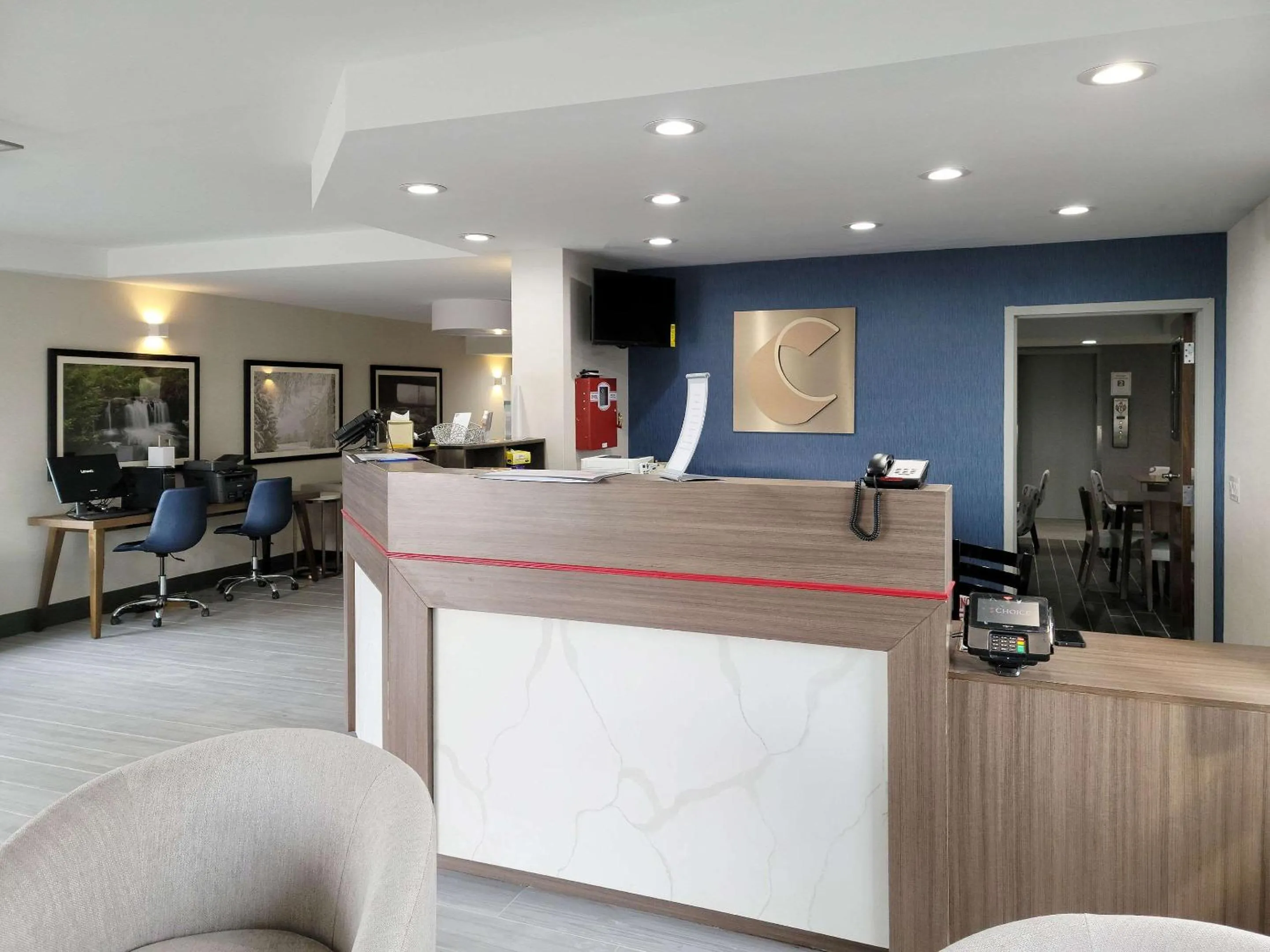 Lobby or reception in Comfort Inn & Suites Wyomissing-Reading
