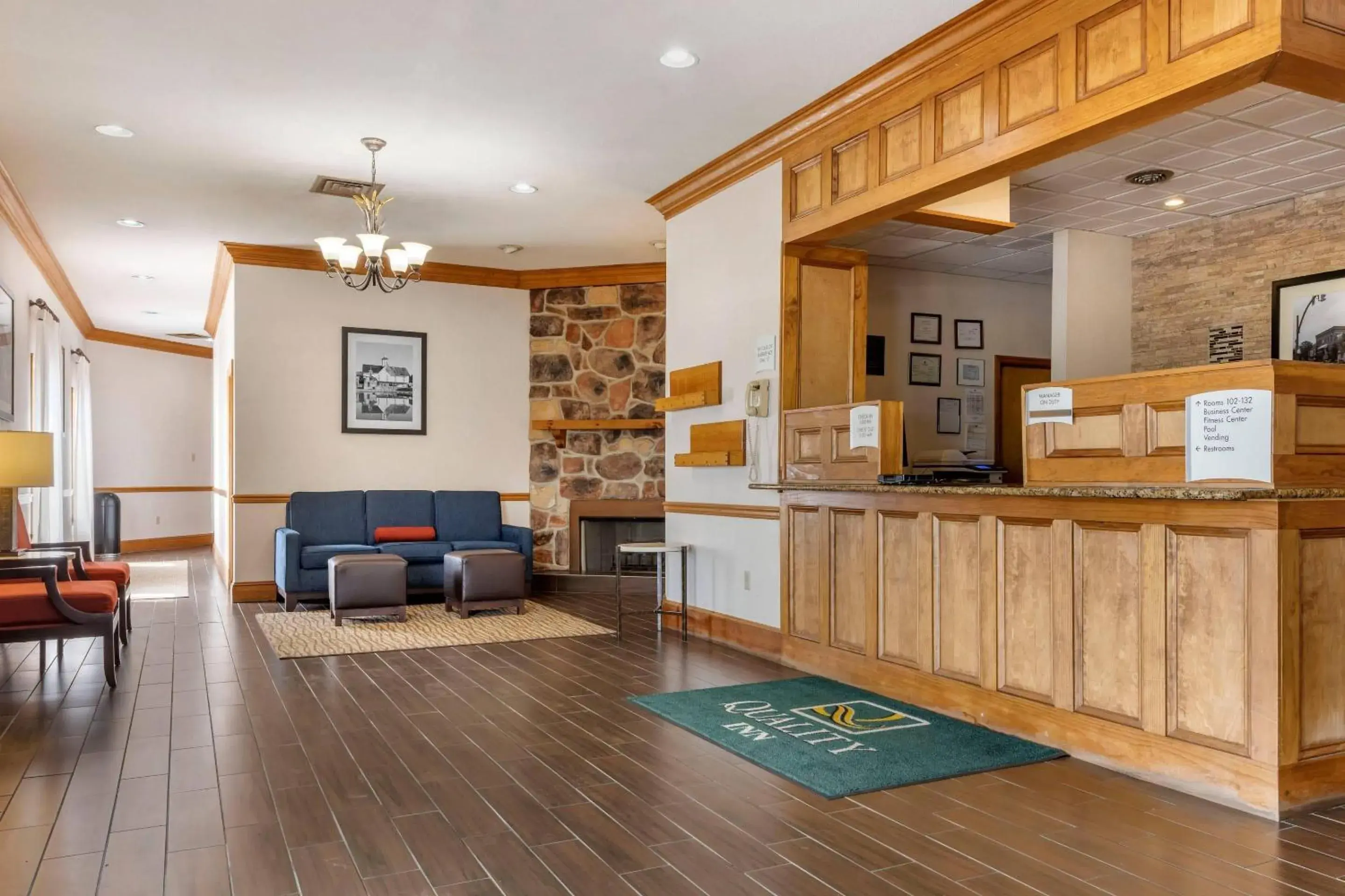 Lobby or reception in Quality Inn Selinsgrove Lobby or reception in Quality Inn Selinsgrove