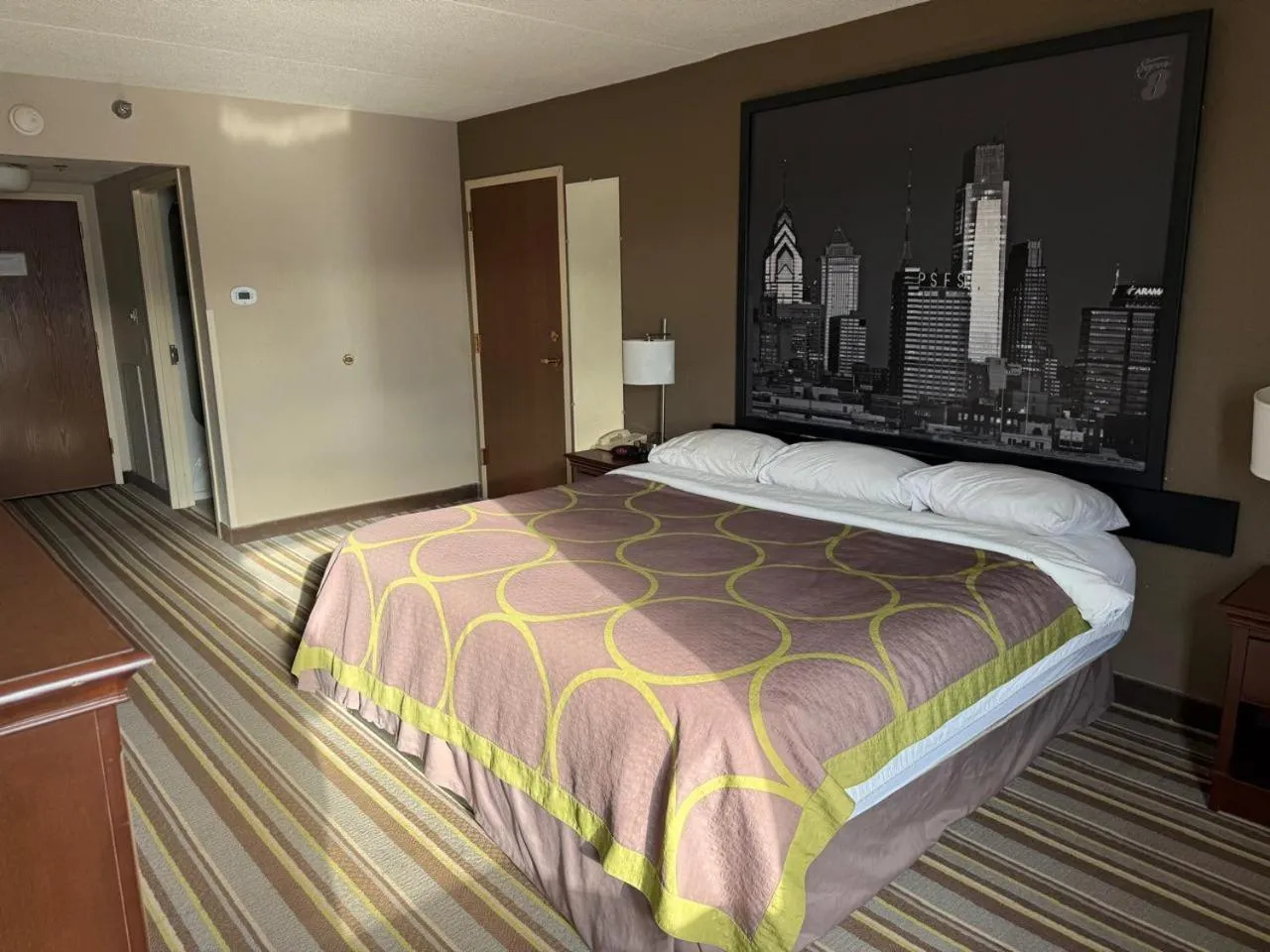 Bed in Super 8 by Wyndham Chambersburg I-81