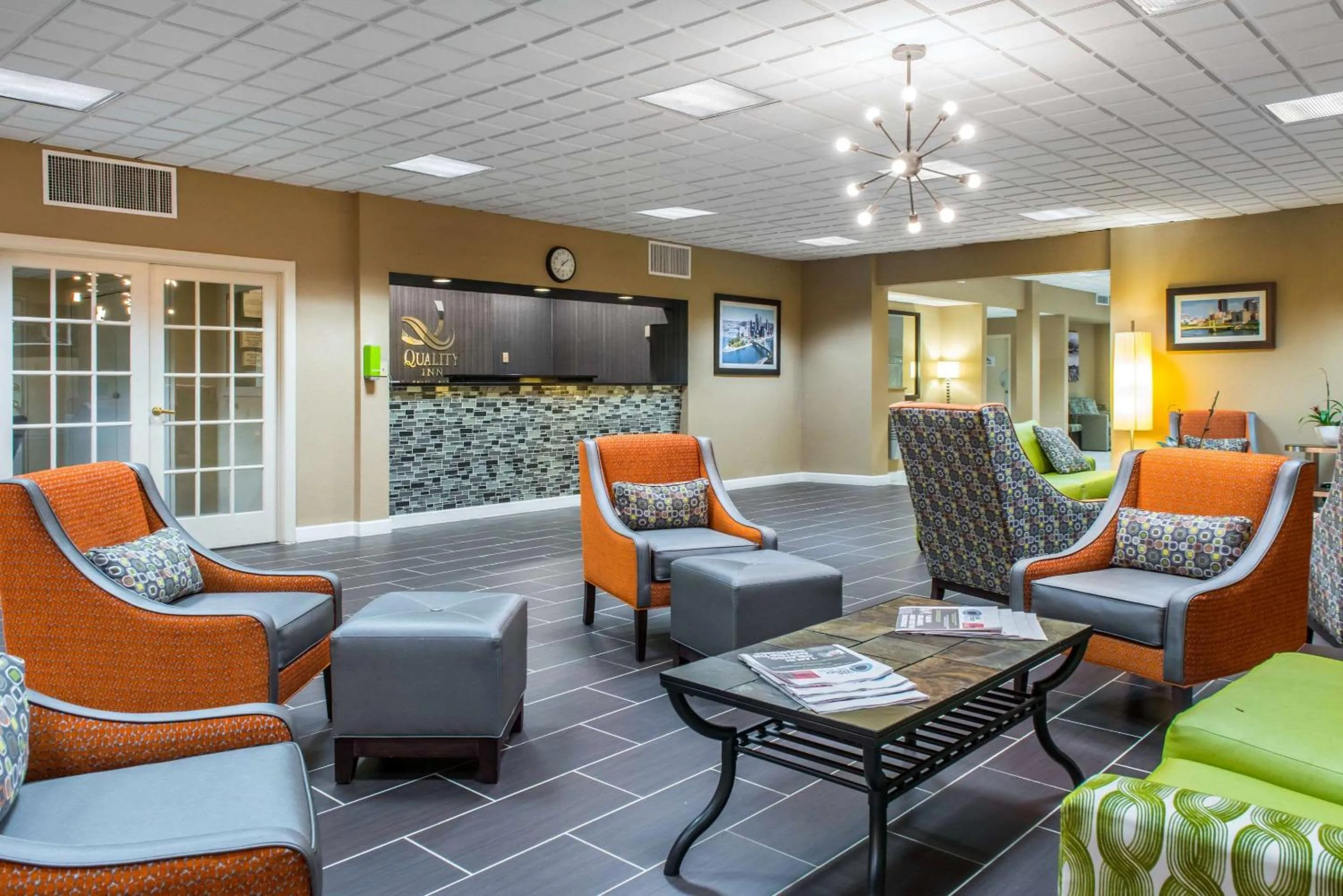Lobby or reception in Quality Inn