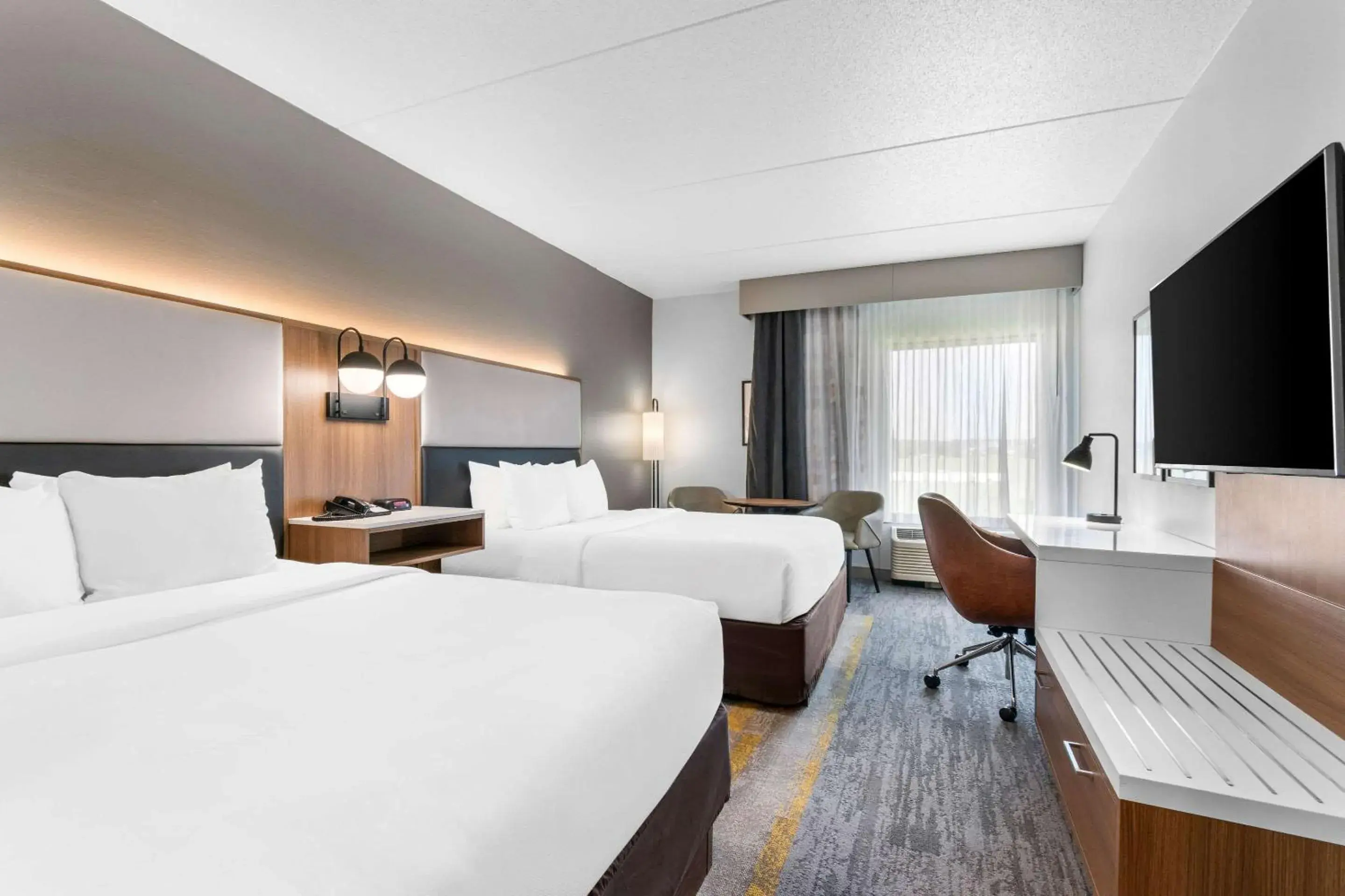 Queen Room with Two Queen Beds - Non-Smoking in Comfort Inn & Suites York North Queen Room with Two Queen Beds - Non-Smoking in Comfort Inn & Suites York North