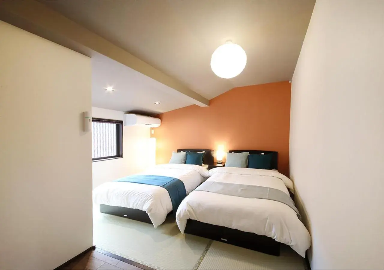 Property building, Bed in Guest House Nishijin Yui Property building, Bed in Guest House Nishijin Yui