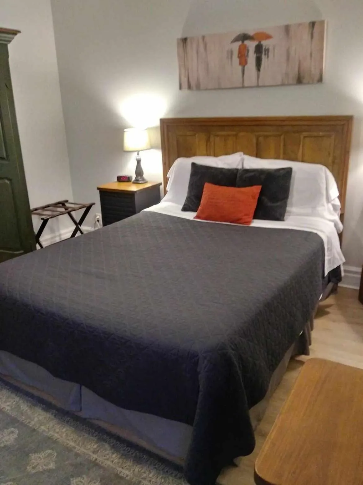 Bed in AUBERGE Knowlton