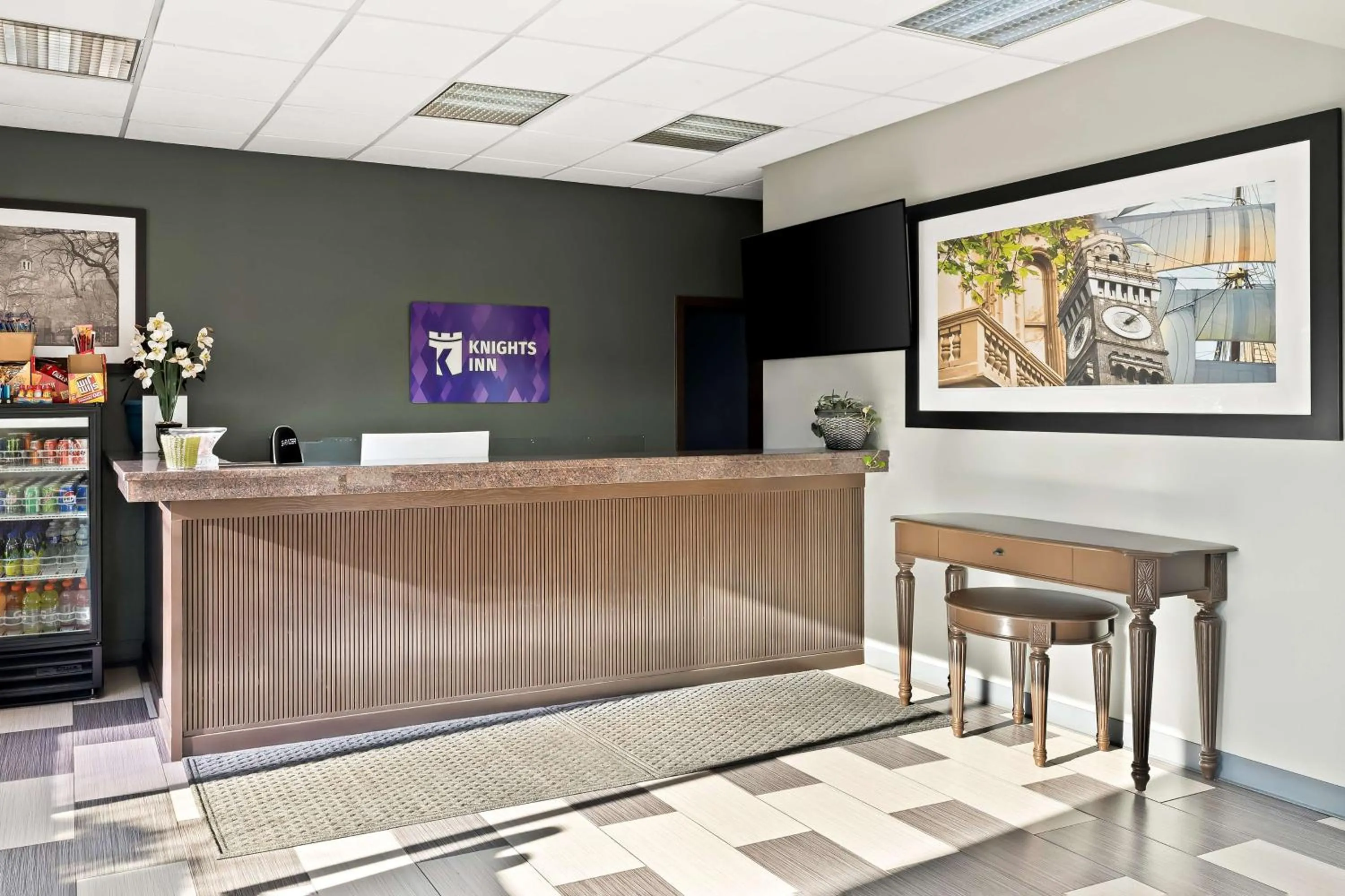 Lobby or reception in Knights Inn Montgomeryville