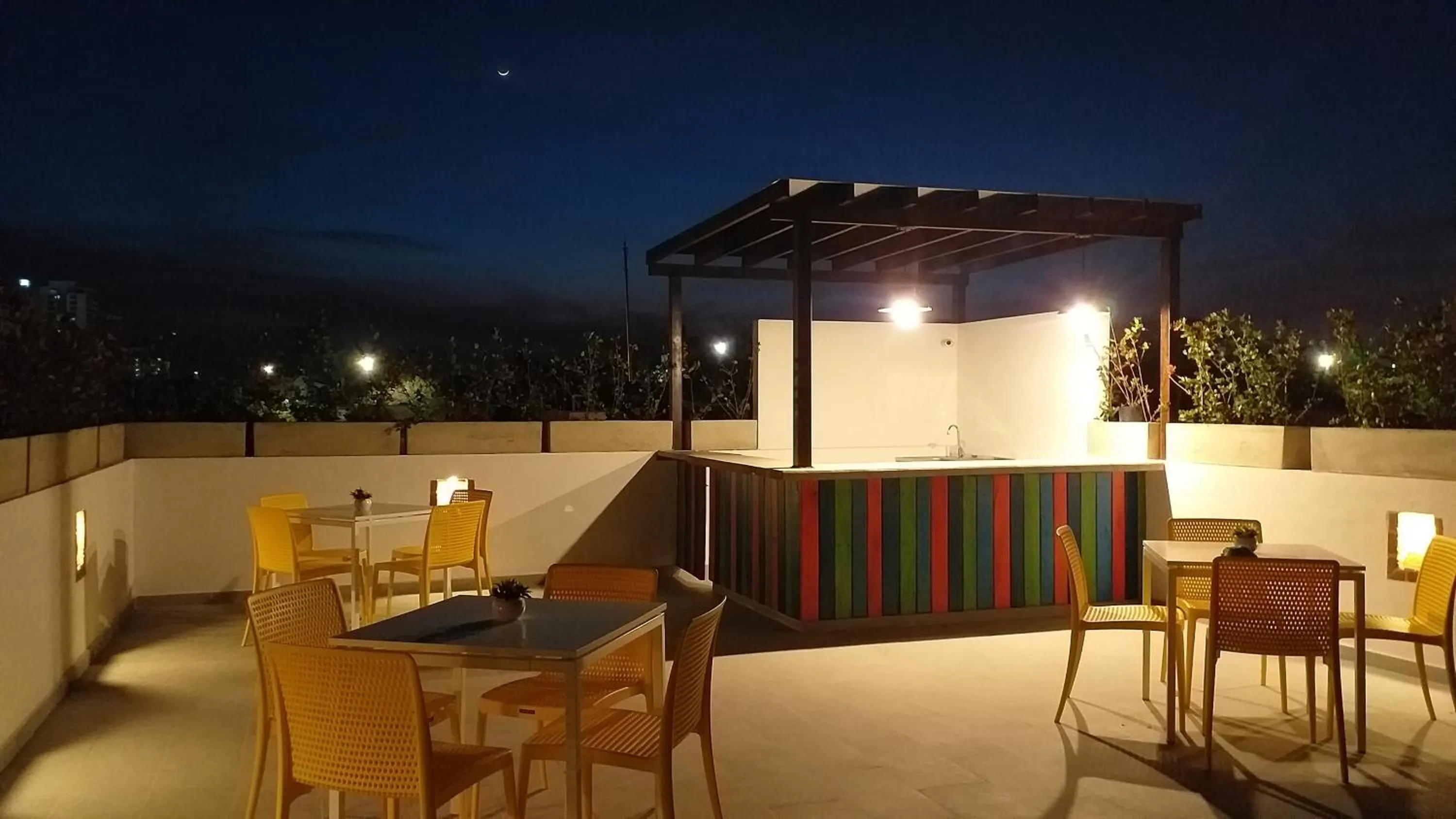 Garden in Akuamarina Hotel