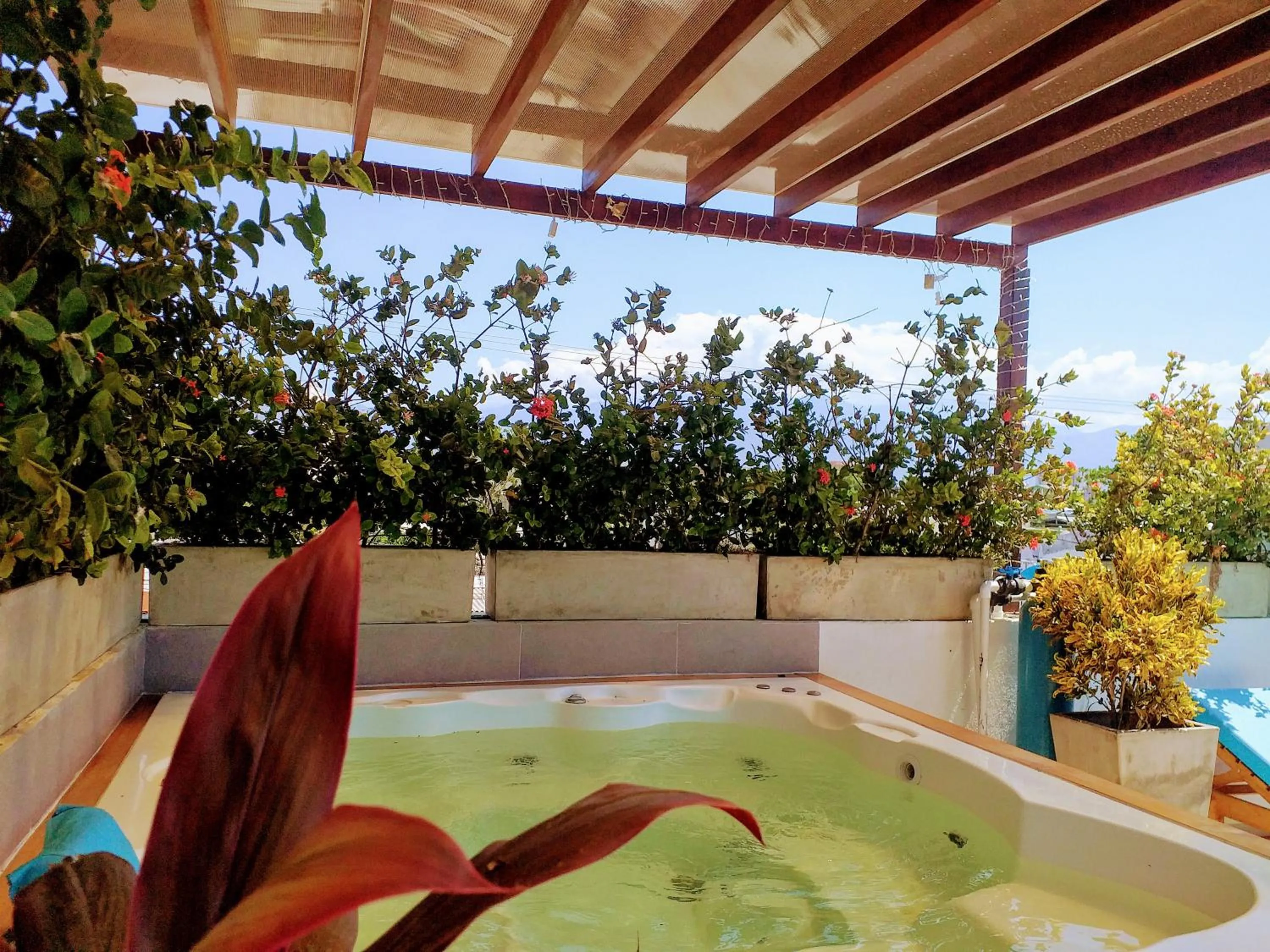 Garden in Akuamarina Hotel