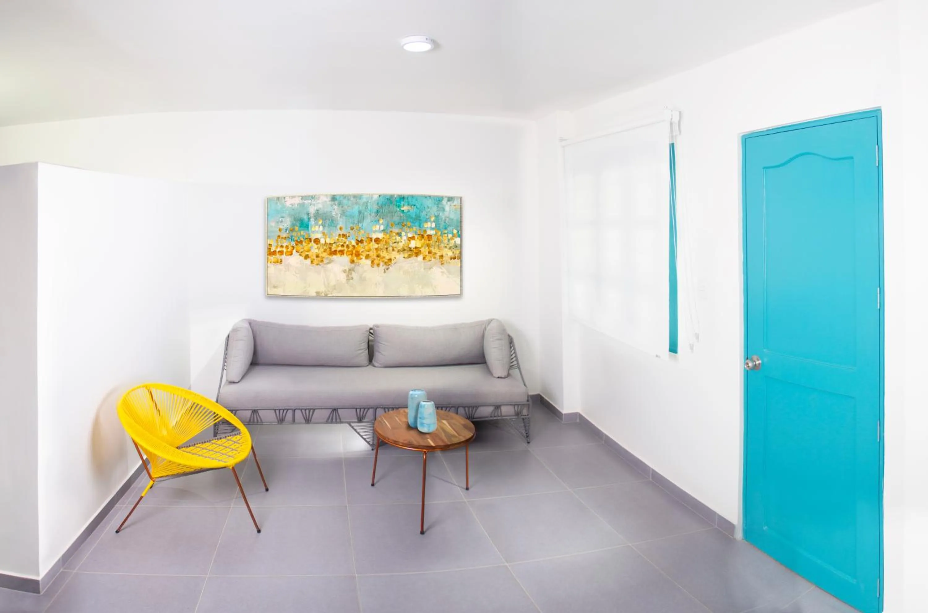 Living room in Akuamarina Hotel