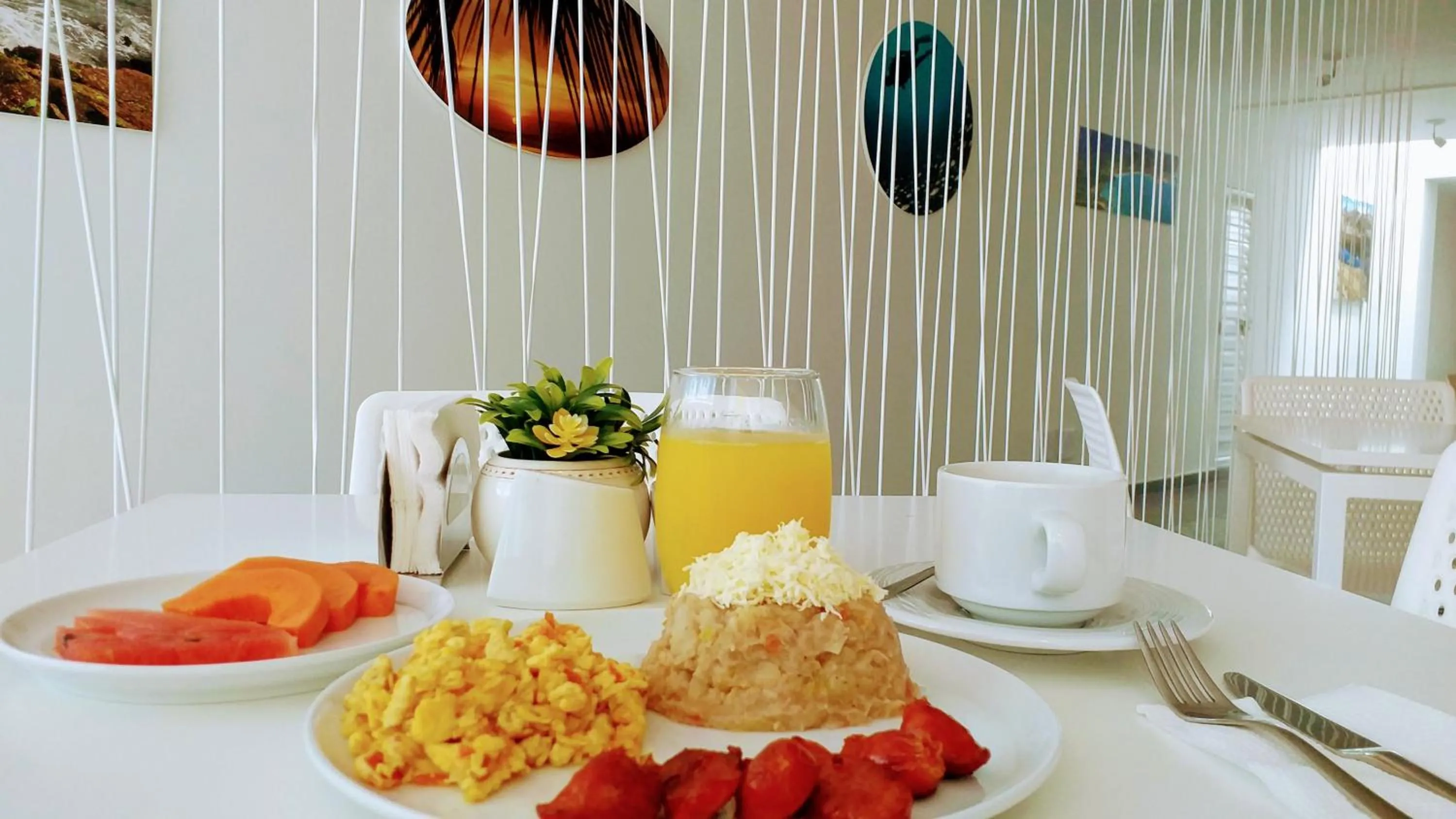 Staff in Akuamarina Hotel