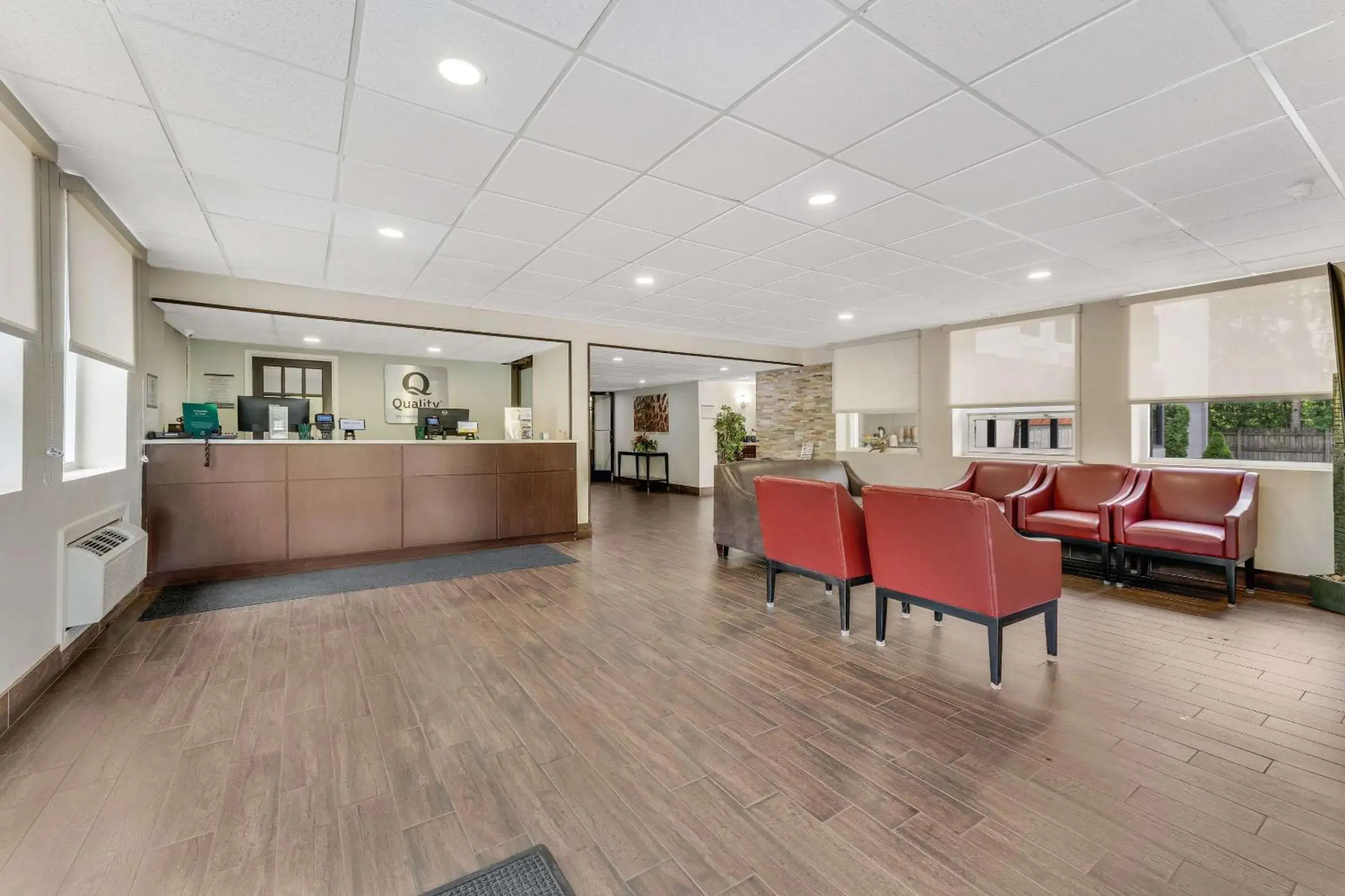 Lobby or reception in Quality Inn Easton Lobby or reception in Quality Inn Easton