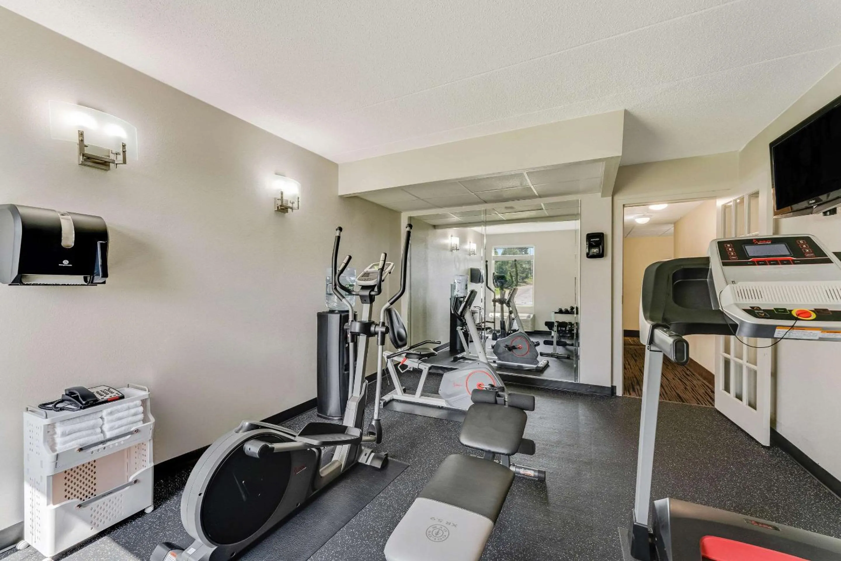 Fitness centre/facilities in Quality Inn Easton