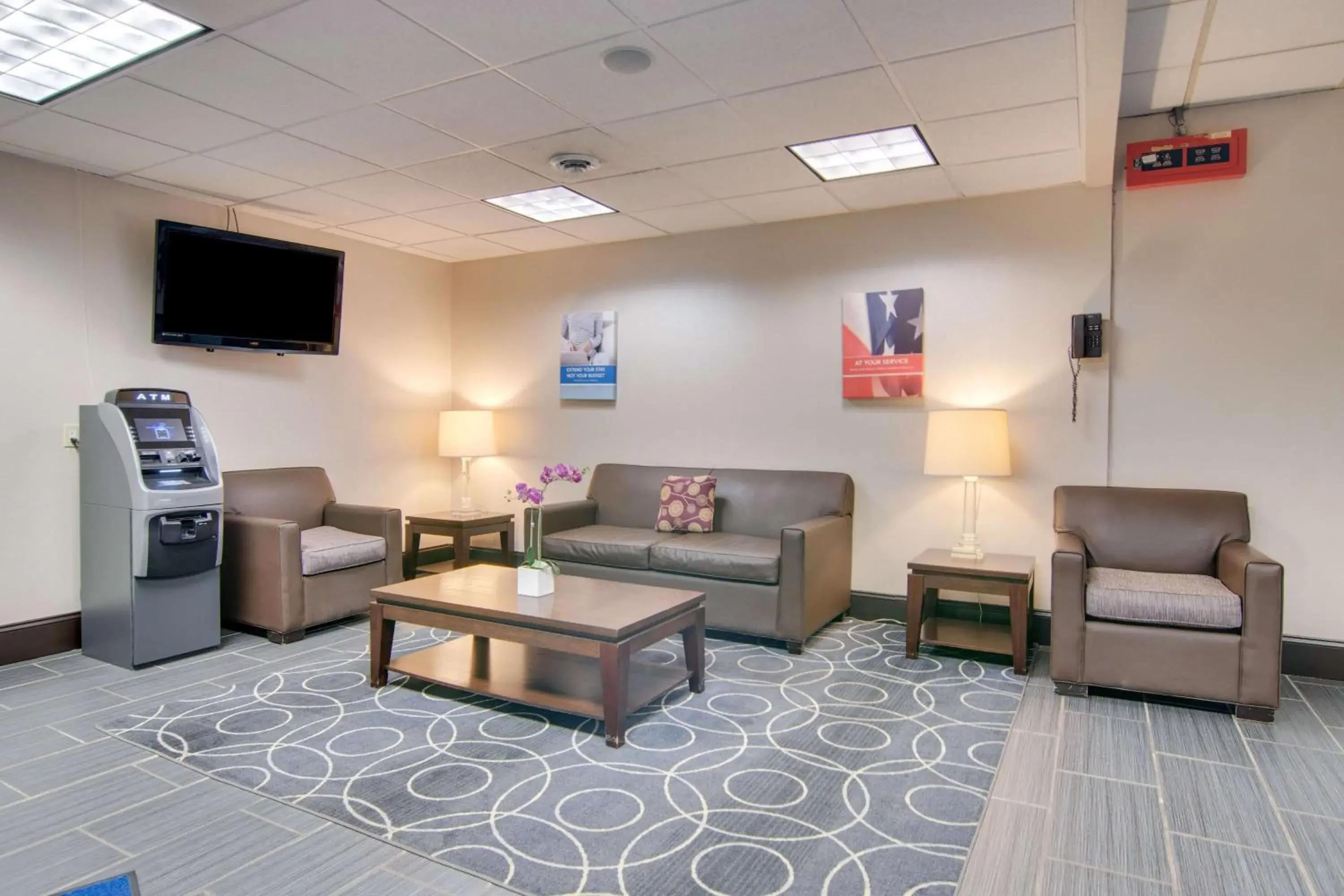 Lobby or reception in Motel 6-Clarion, PA Lobby or reception in Motel 6-Clarion, PA