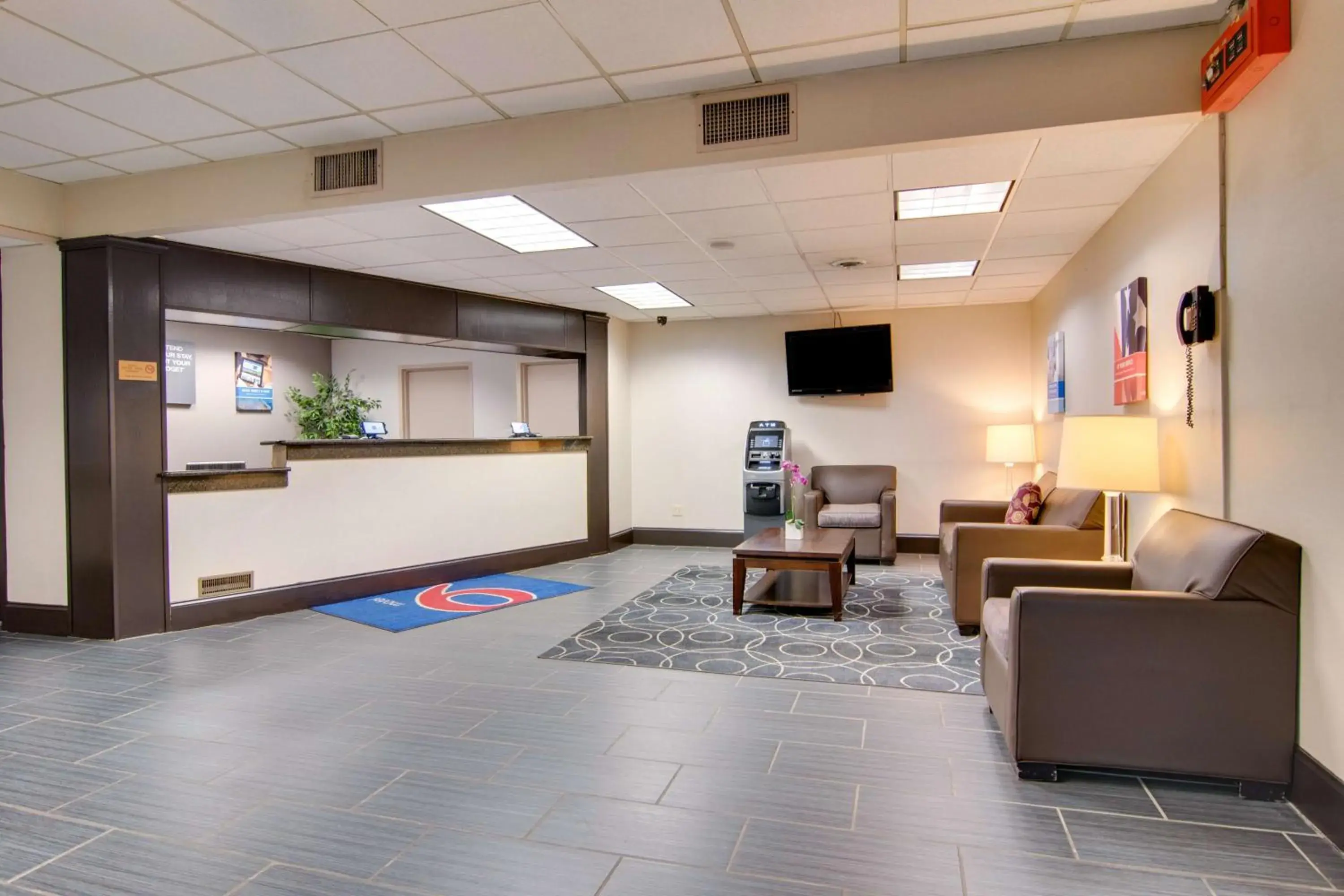 Lobby or reception in Motel 6-Clarion, PA Lobby or reception in Motel 6-Clarion, PA