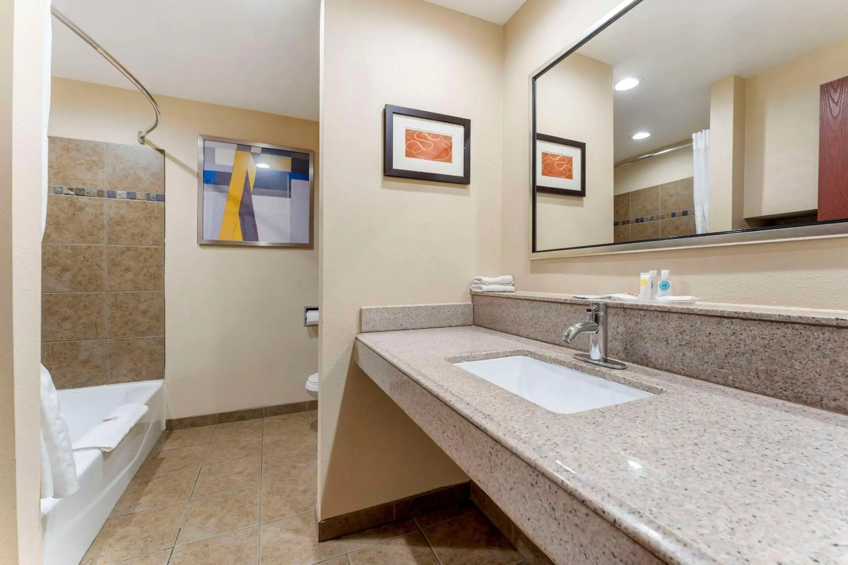 Bedroom in Comfort Suites Monaca Bedroom in Comfort Suites Monaca