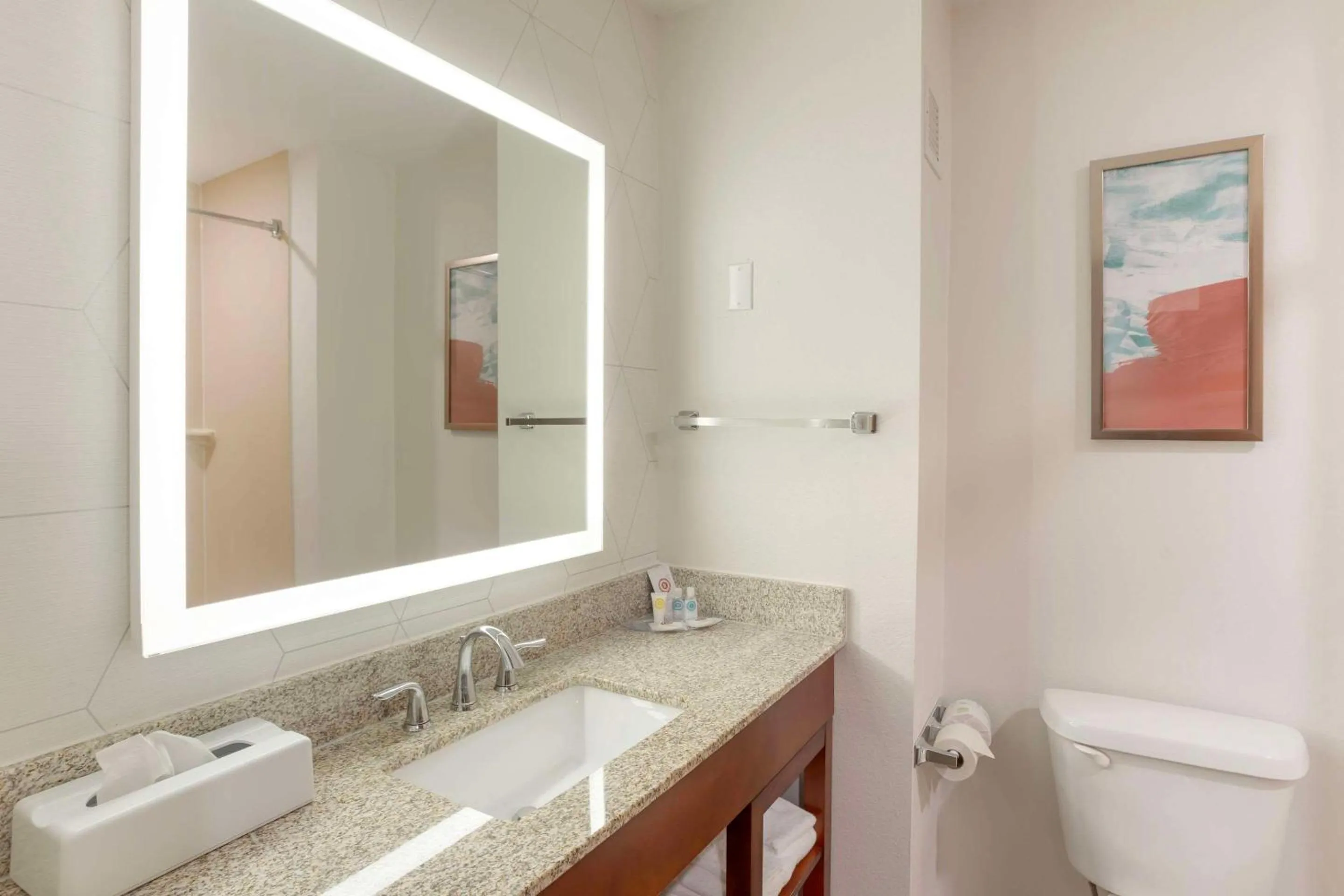 Bathroom in Comfort Suites