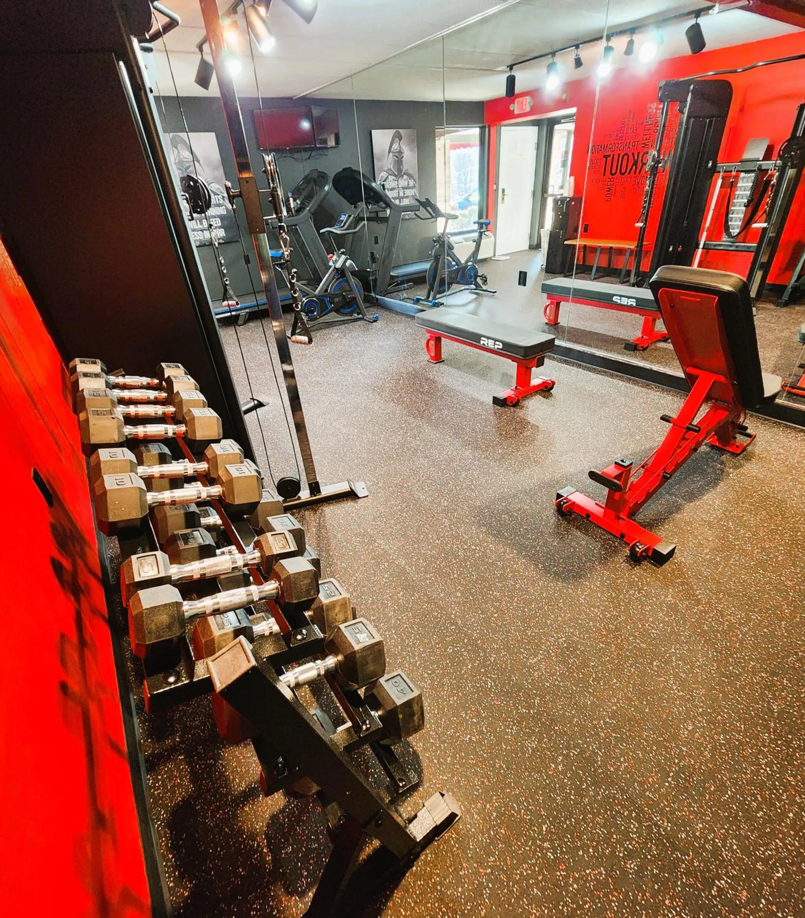 Fitness centre/facilities in The View Inn & Suites Bethlehem / Allentown / Lehigh Airport
