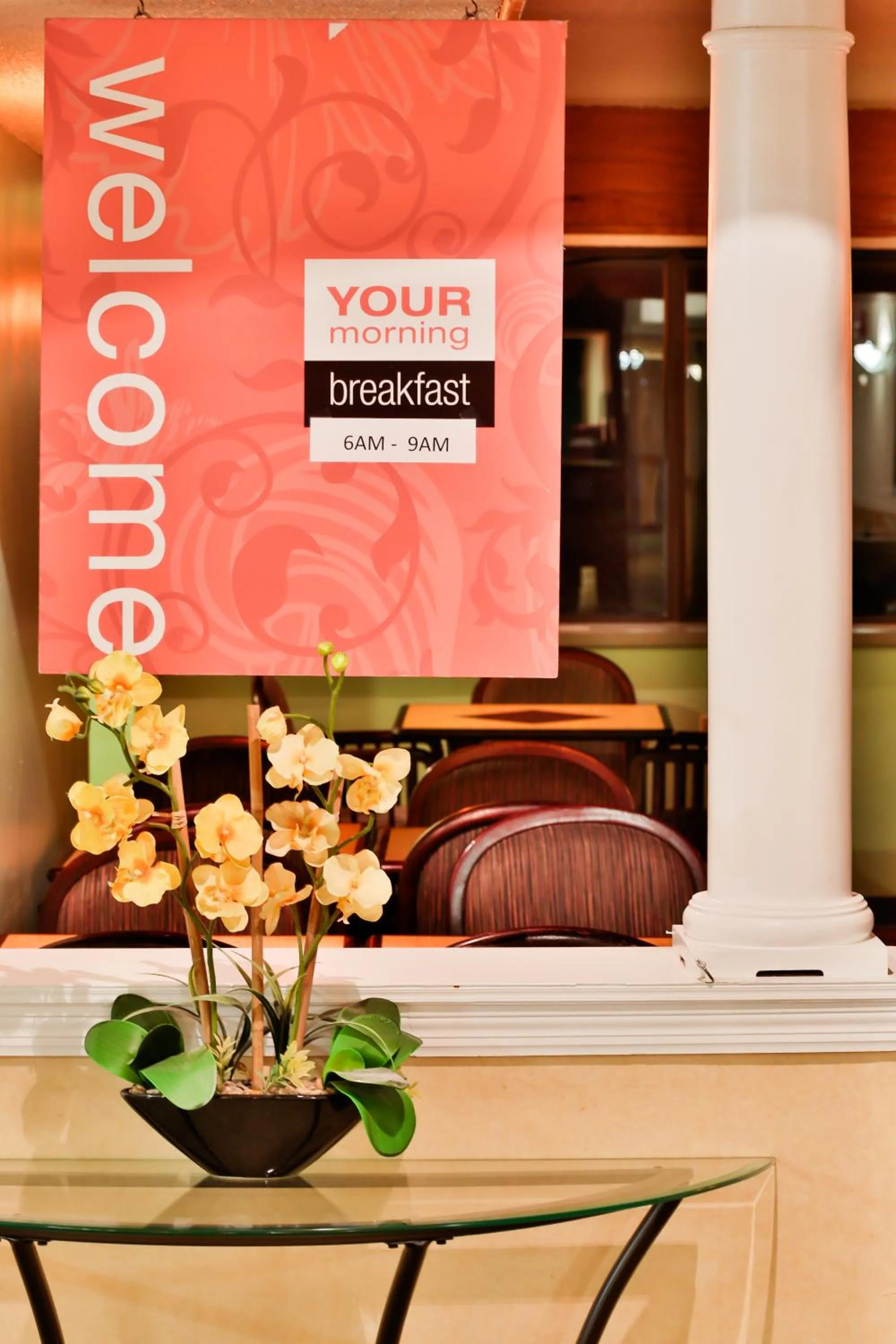 Breakfast in The View Inn & Suites Bethlehem / Allentown / Lehigh Airport