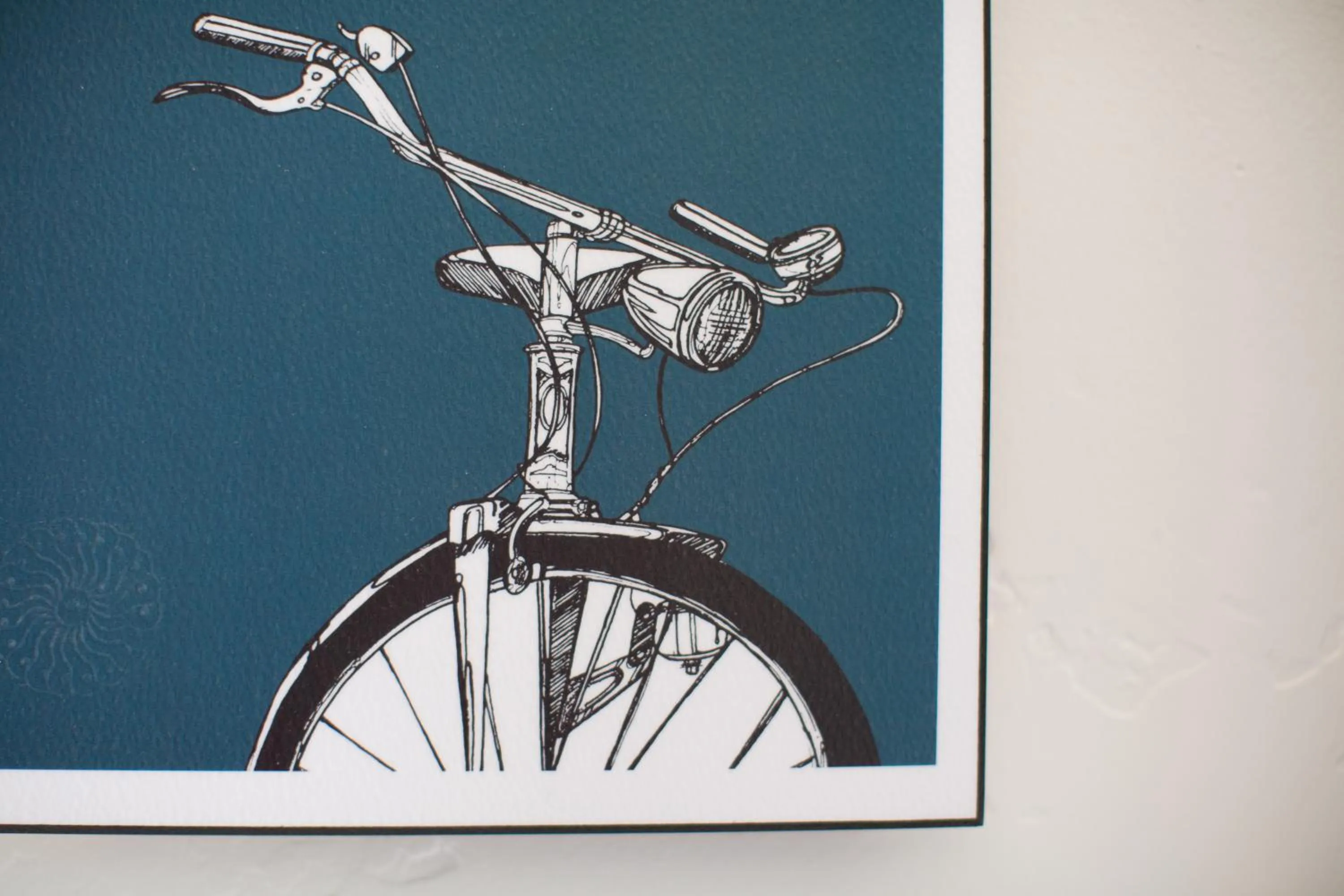 Decorative detail in Spoke and Vine Motel