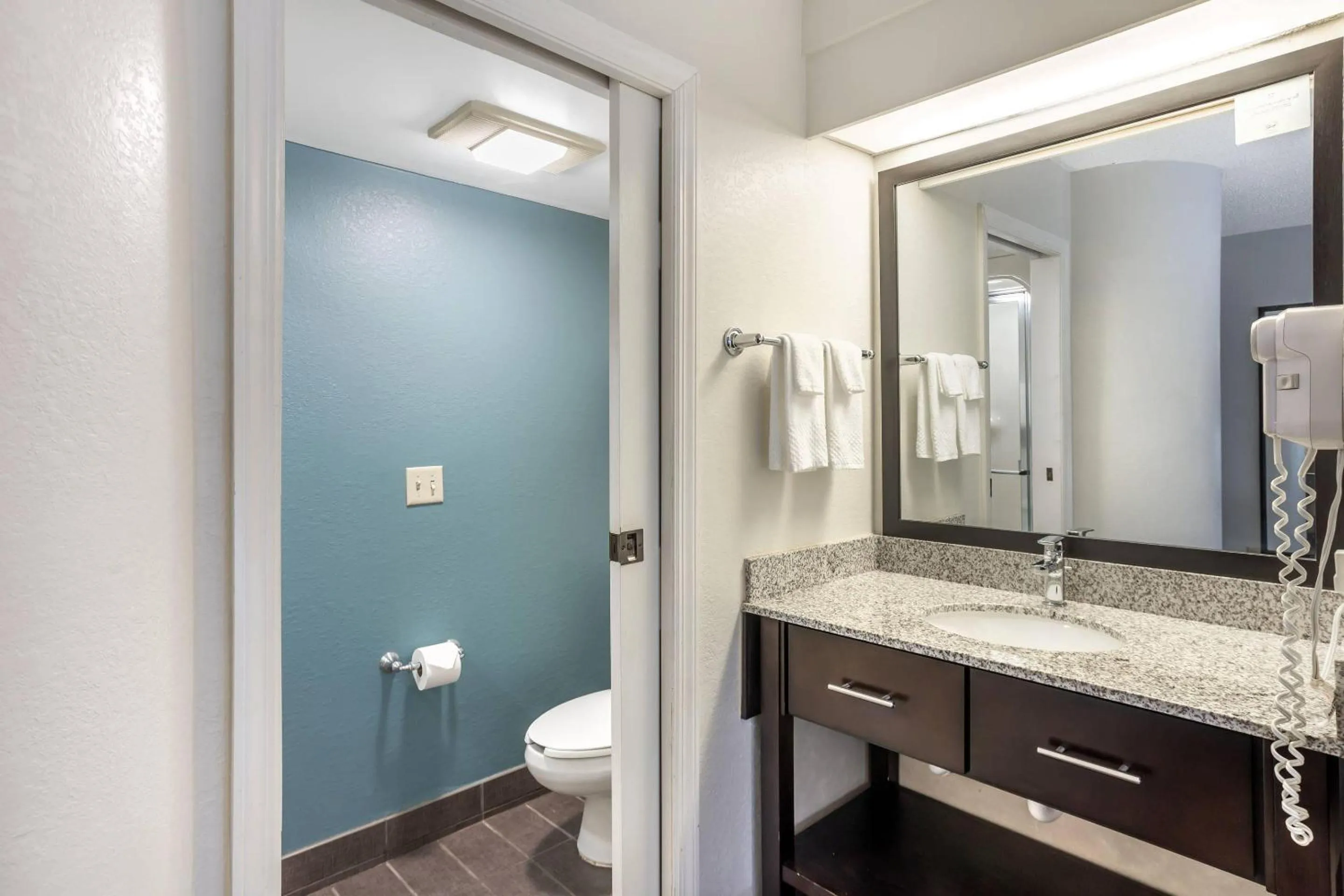 Bathroom in Sleep Inn State College near Penn State - Less than 1 Mile to PSU!