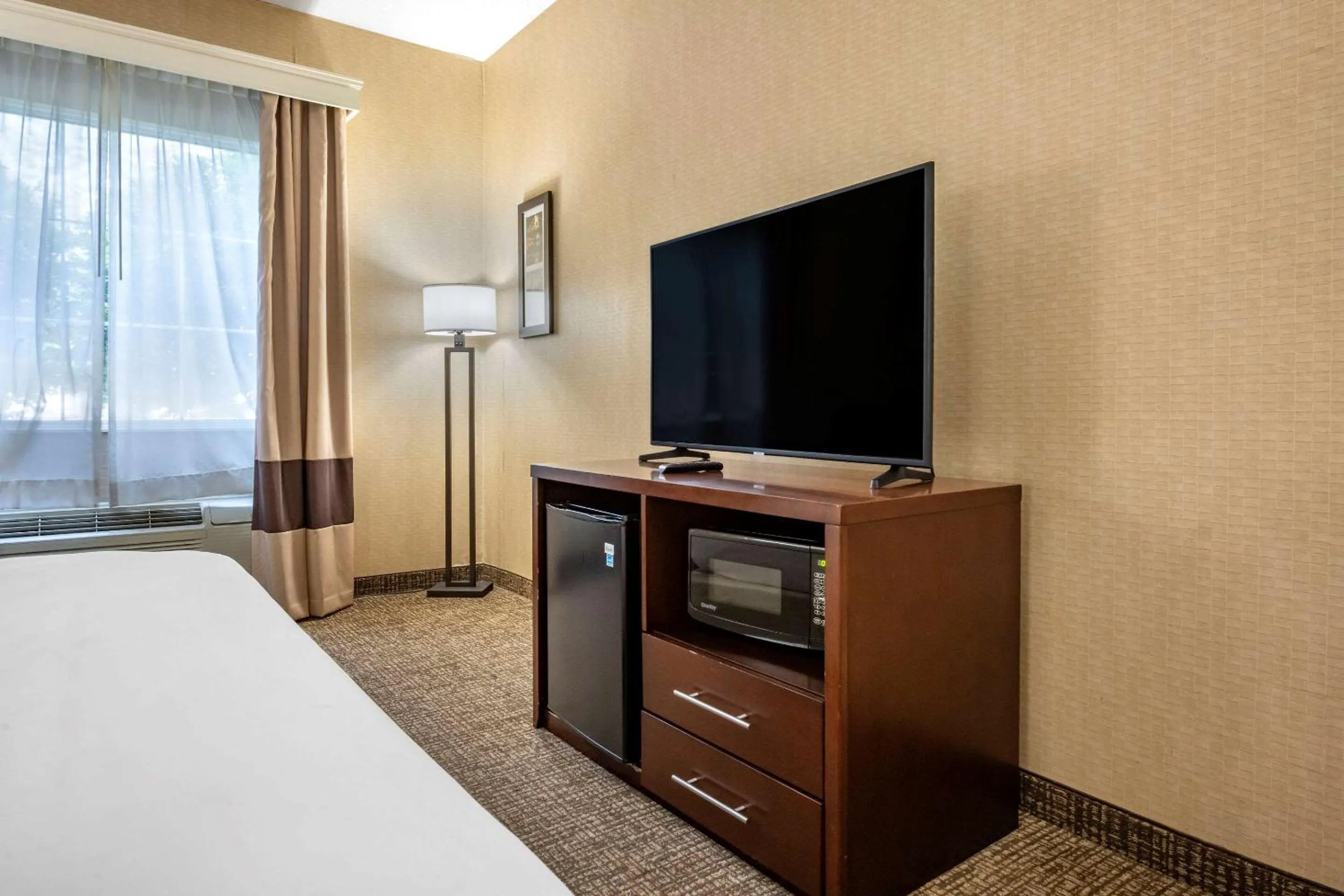 TV and multimedia, Bed in Comfort Inn Meadowlands