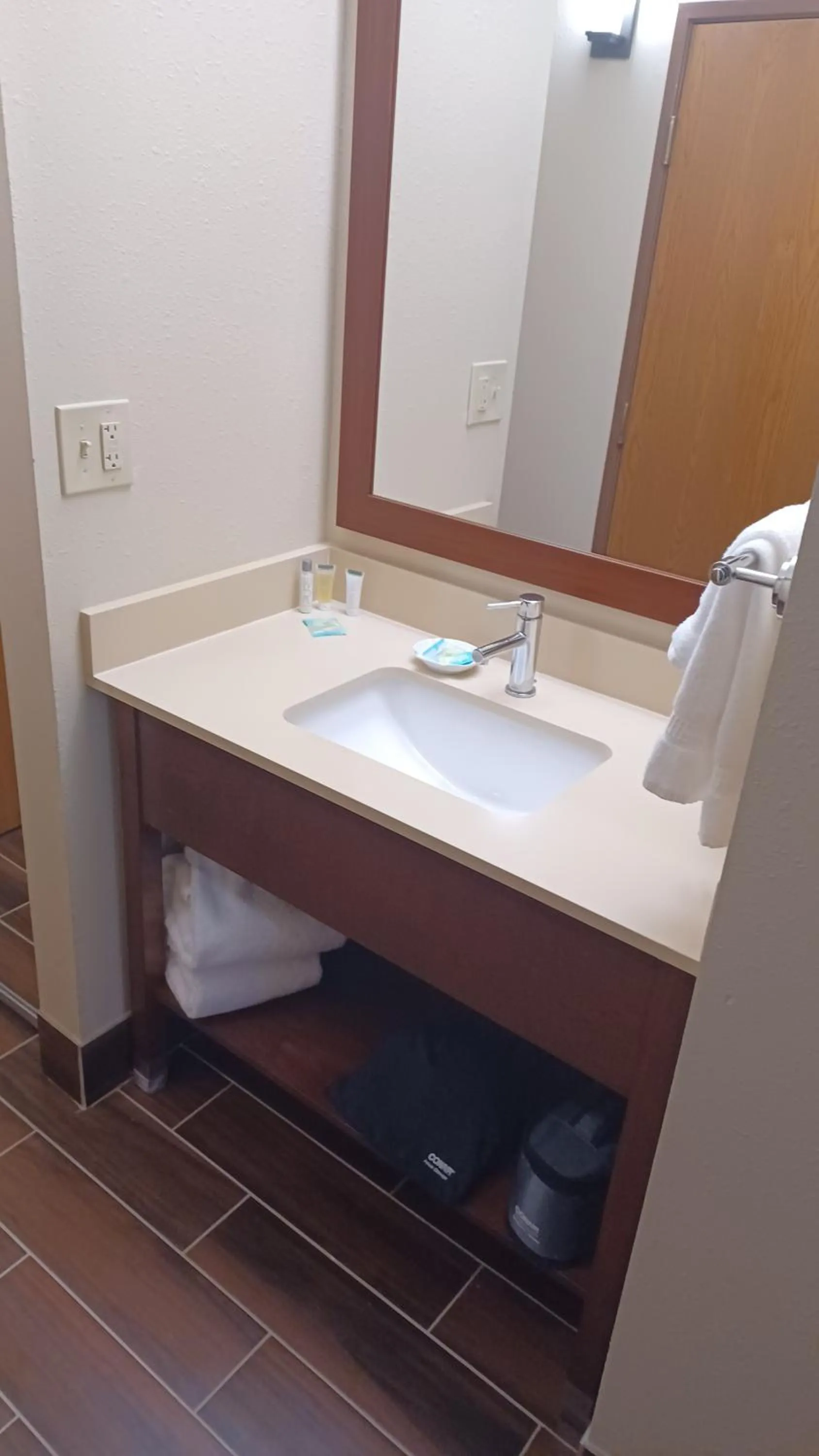 Bathroom in Wingate by Wyndham Pittsburgh New Stanton