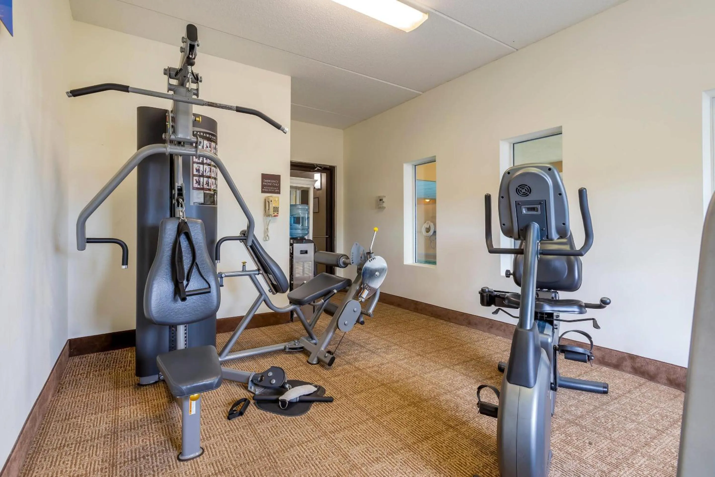 Fitness centre/facilities in Comfort Inn & Suites Wilkes Barre - Arena