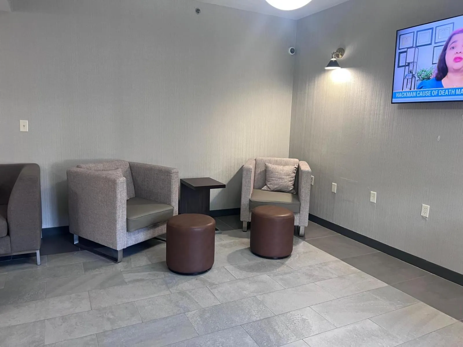 Seating area in Wingate by Wyndham Clearfield