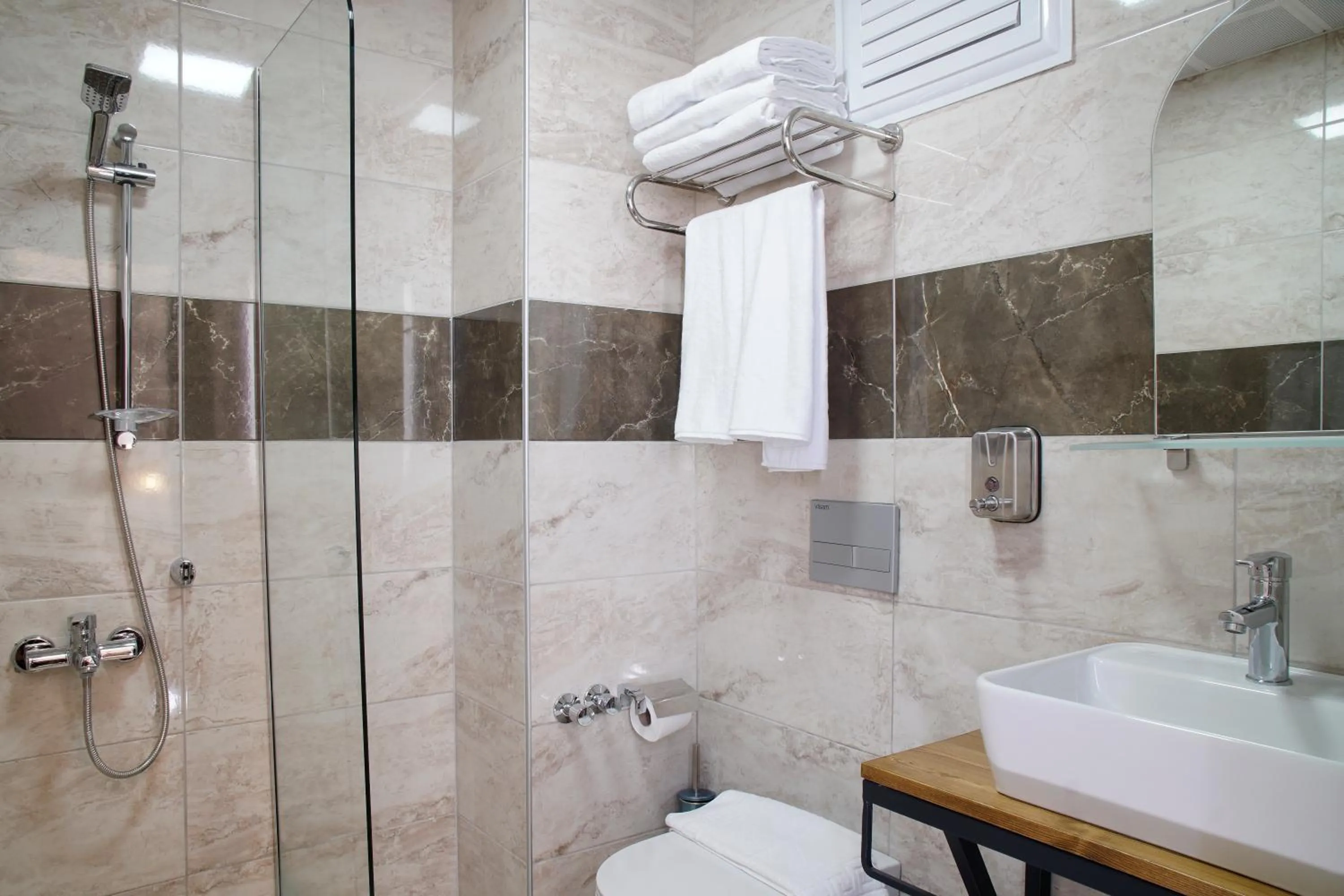 Shower in AF-RA Hotel