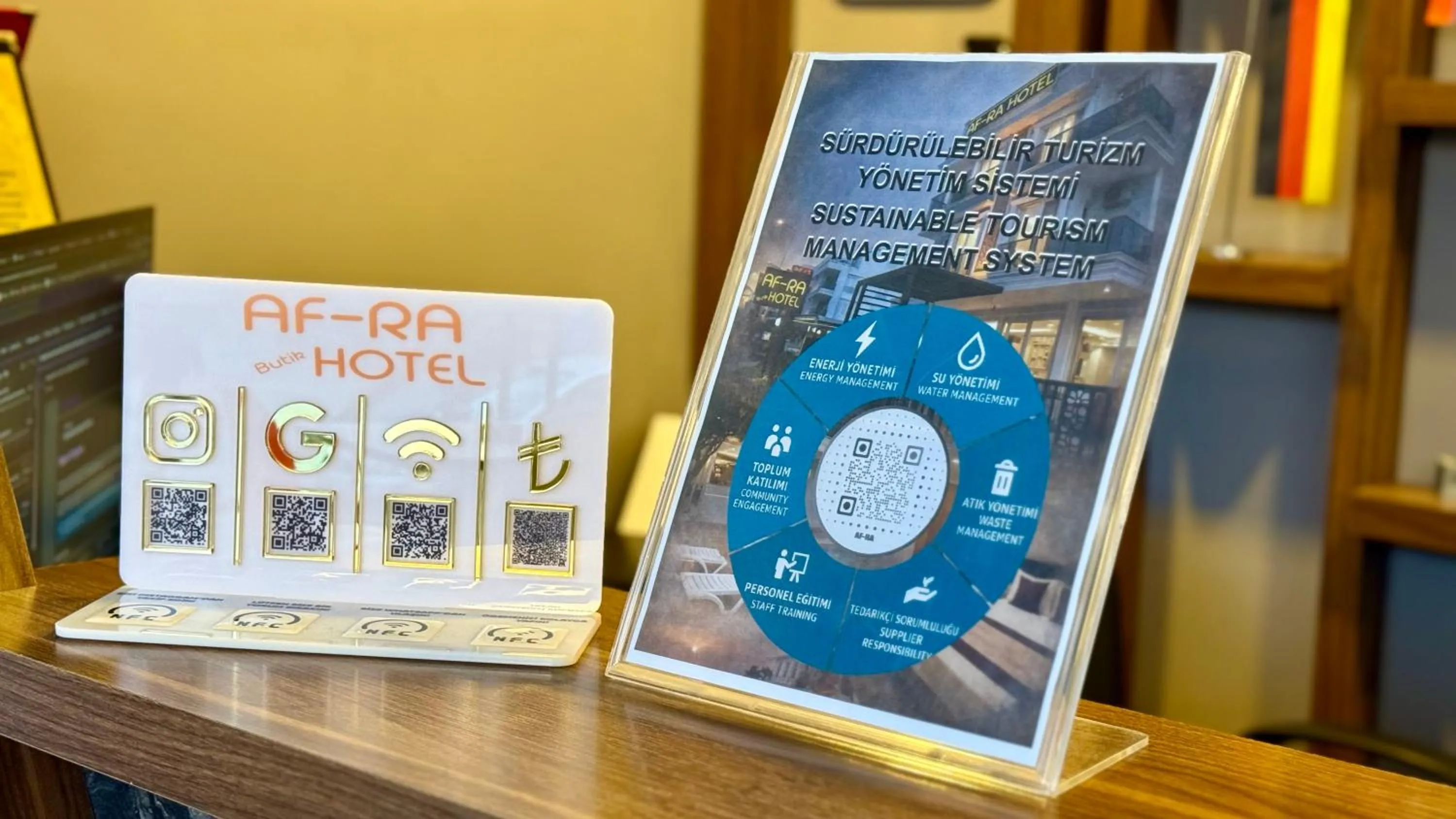 Certificate/Award in AF-RA Hotel