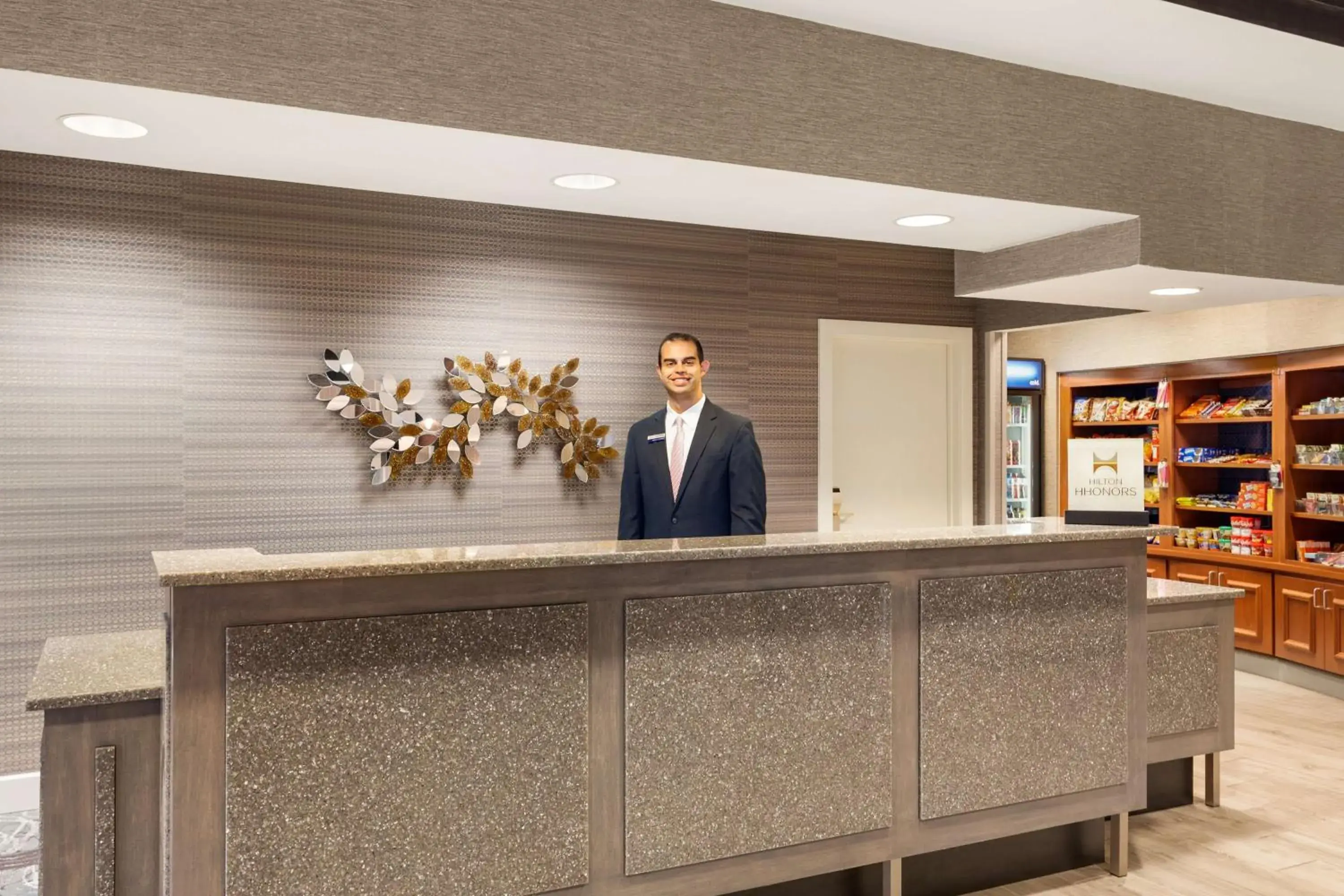 Lobby or reception in Hampton Inn & Suites Denver-Cherry Creek Lobby or reception in Hampton Inn & Suites Denver-Cherry Creek