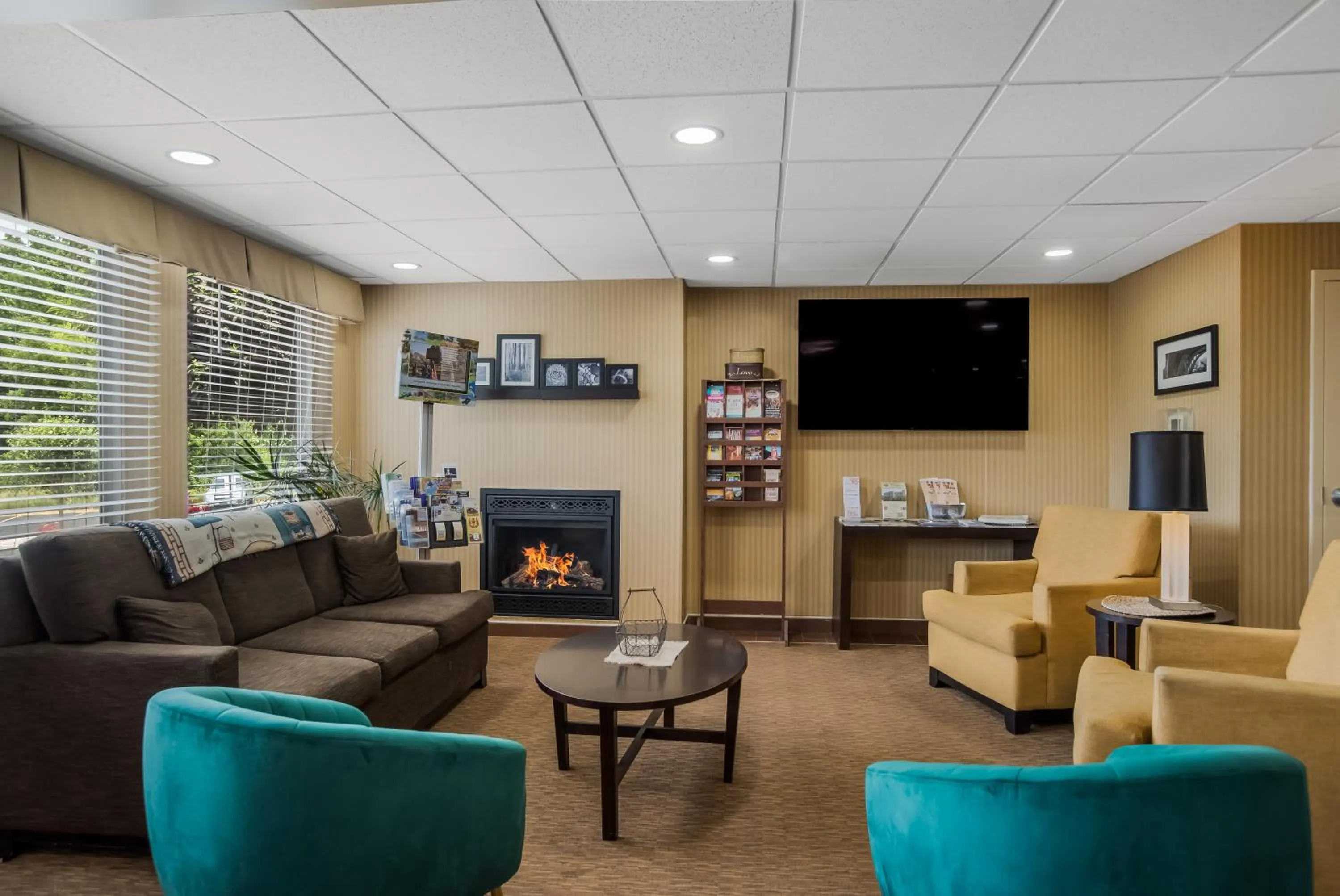 Lobby or reception in Quality Inn & Suites Chambersburg Northeast