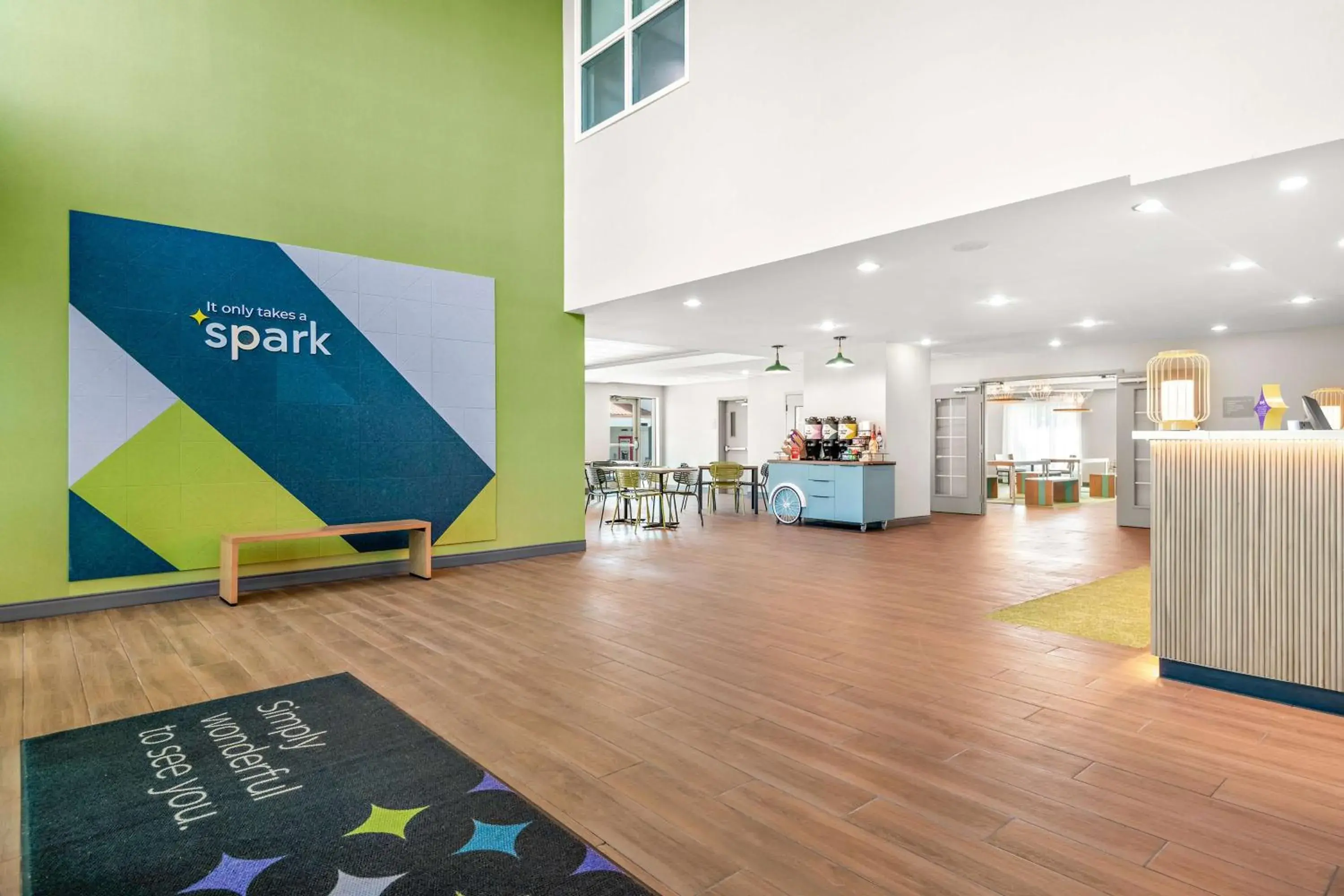 Lobby or reception in Spark By Hilton Exton Lobby or reception in Spark By Hilton Exton