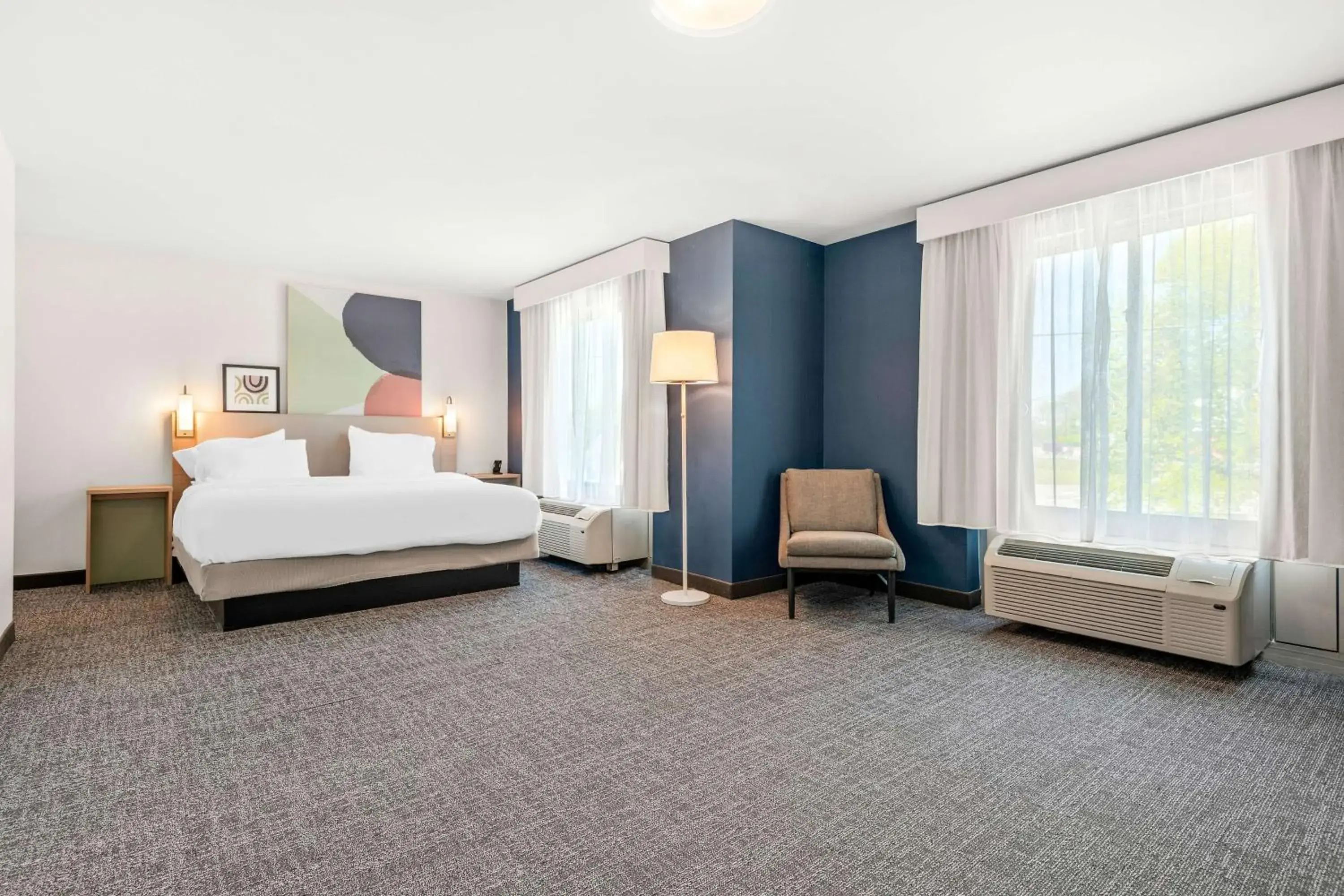 Bed in Spark By Hilton Exton Bed in Spark By Hilton Exton