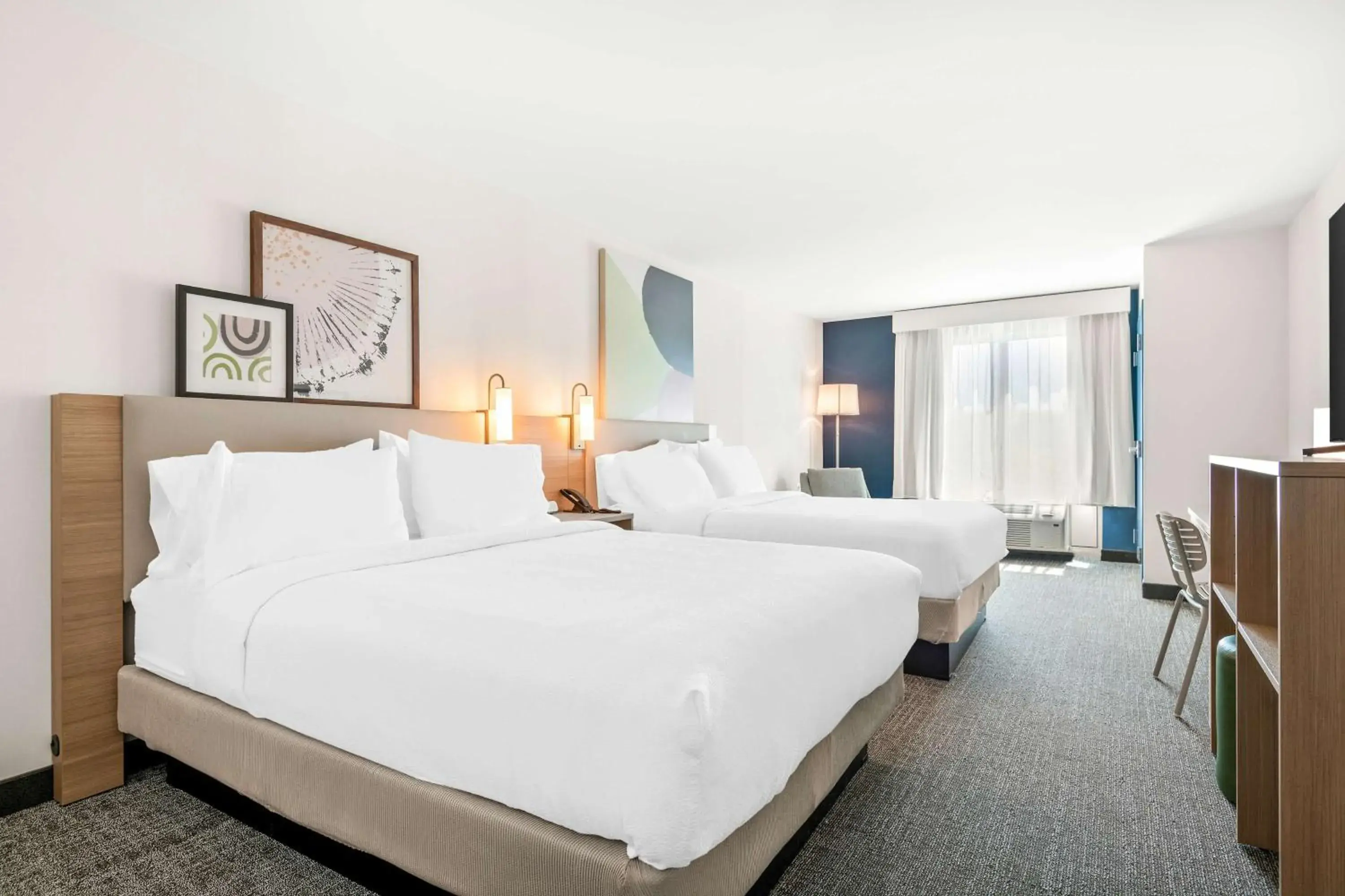 Bed in Spark By Hilton Exton Bed in Spark By Hilton Exton