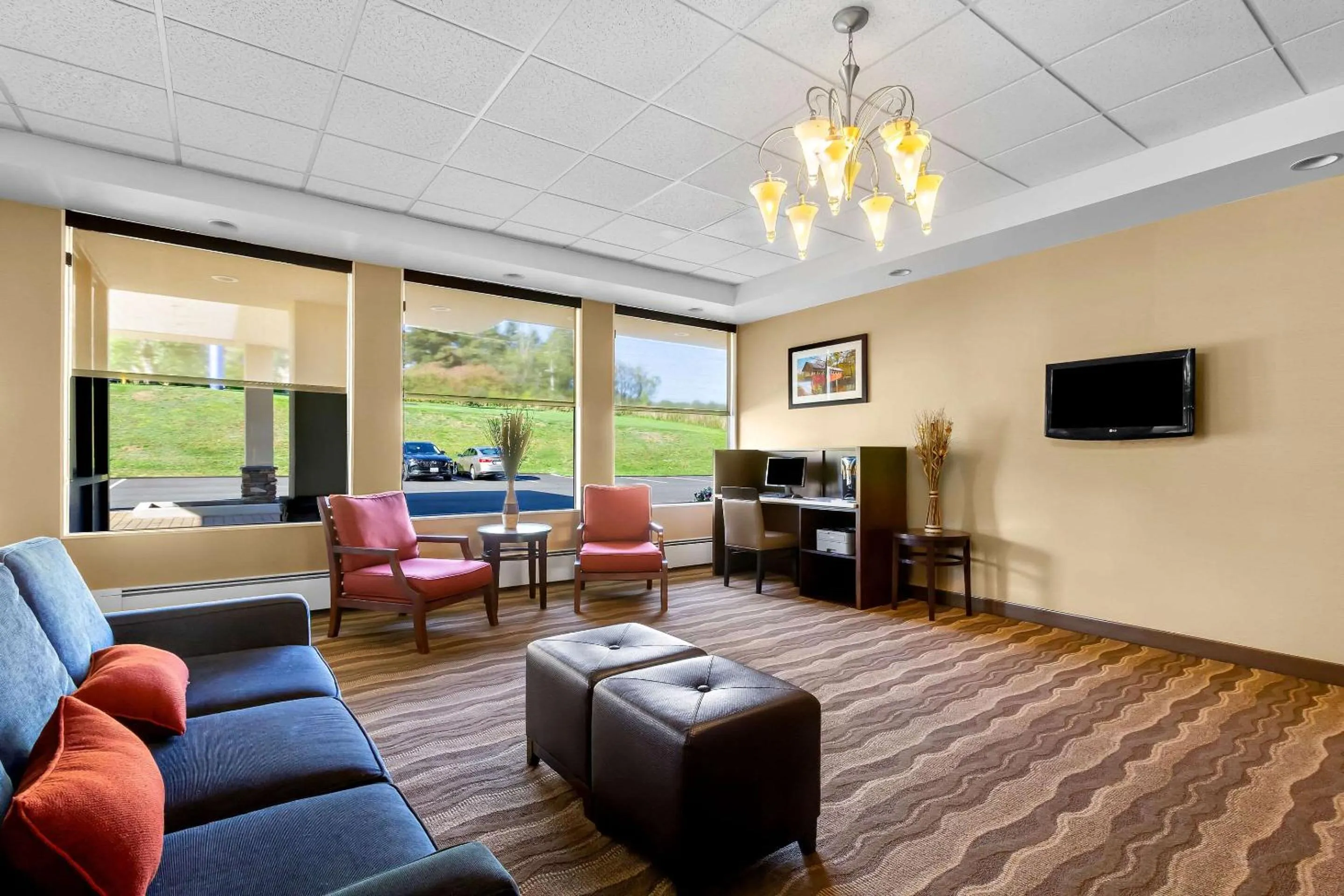 Lobby or reception in Comfort Inn