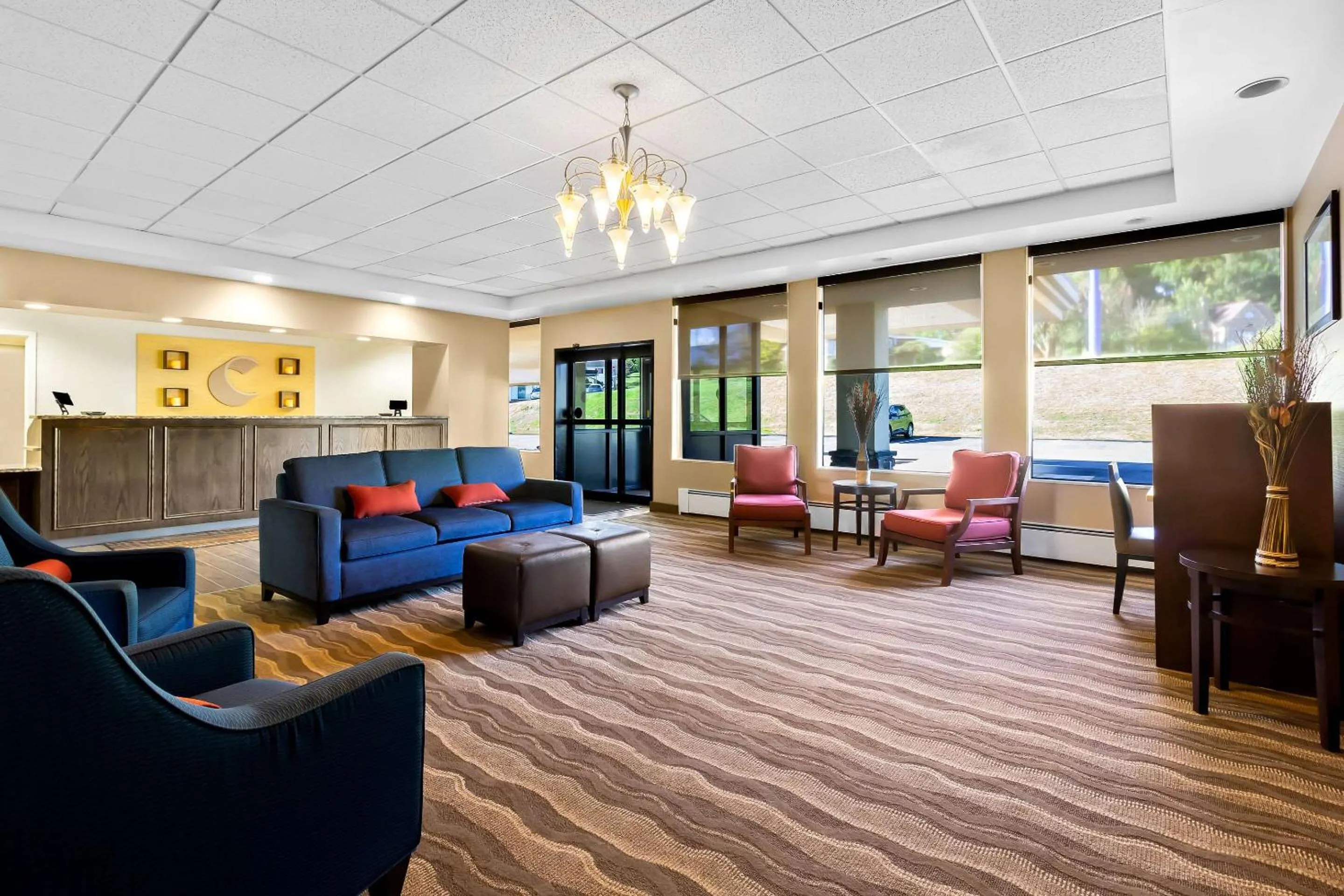Lobby or reception in Comfort Inn