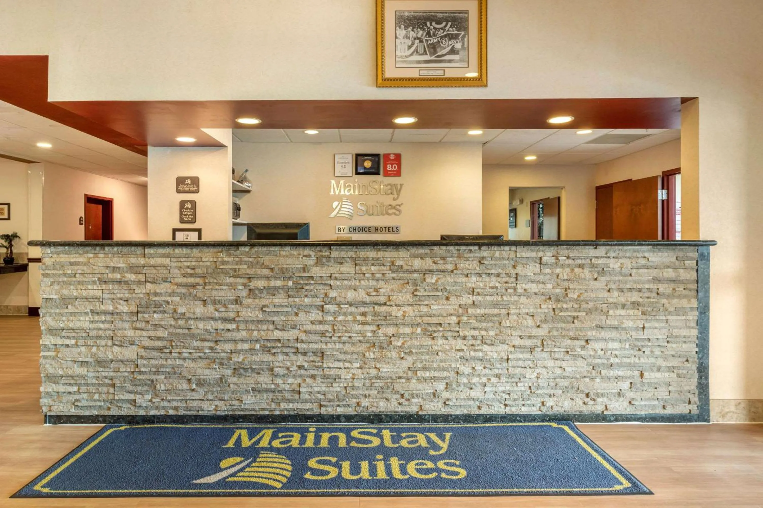 Lobby or reception in MainStay Suites Grantville - Hershey North
