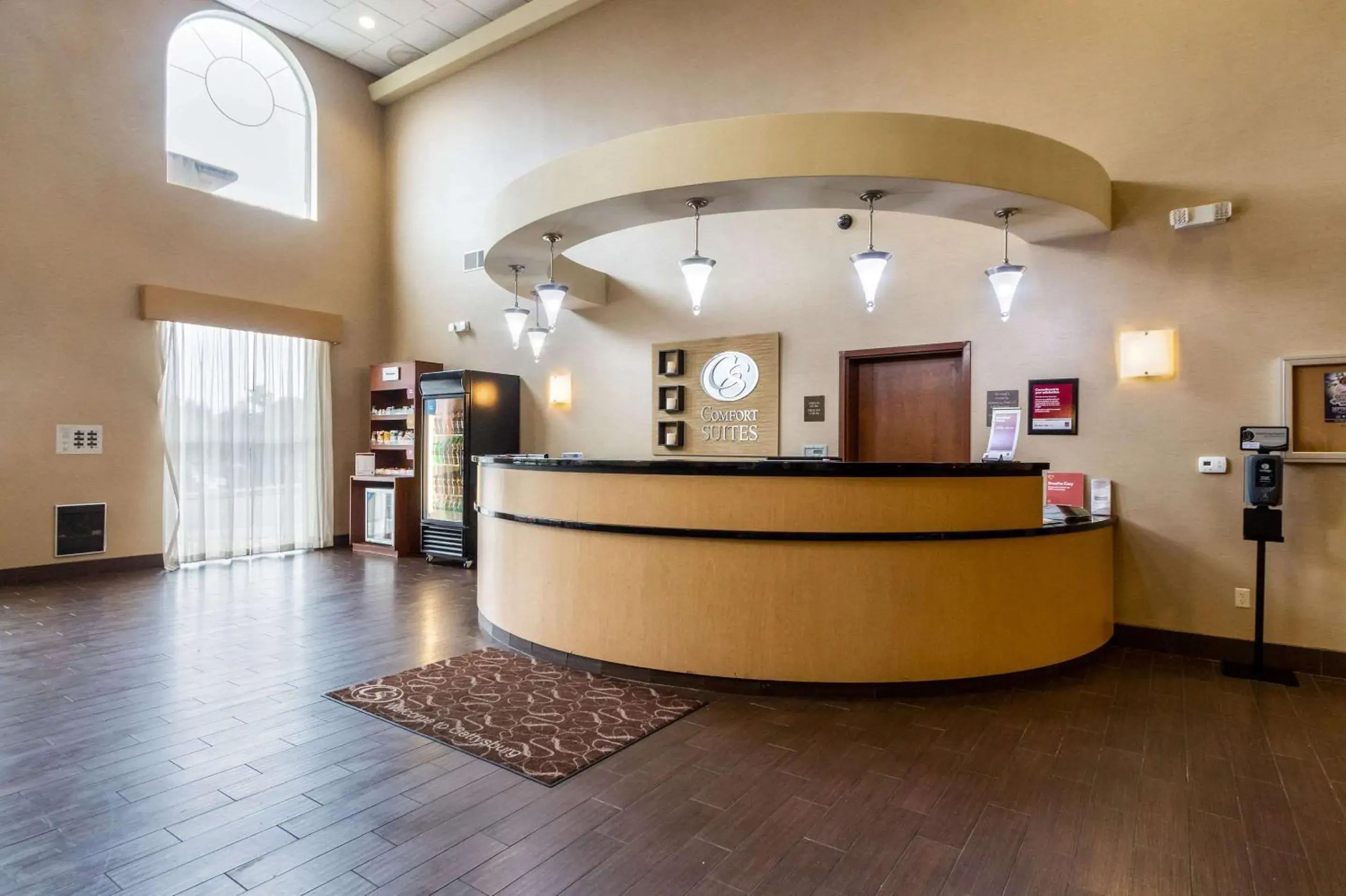 Lobby or reception in Comfort Suites Near Gettysburg Battlefield Visitor Center Lobby or reception in Comfort Suites Near Gettysburg Battlefield Visitor Center