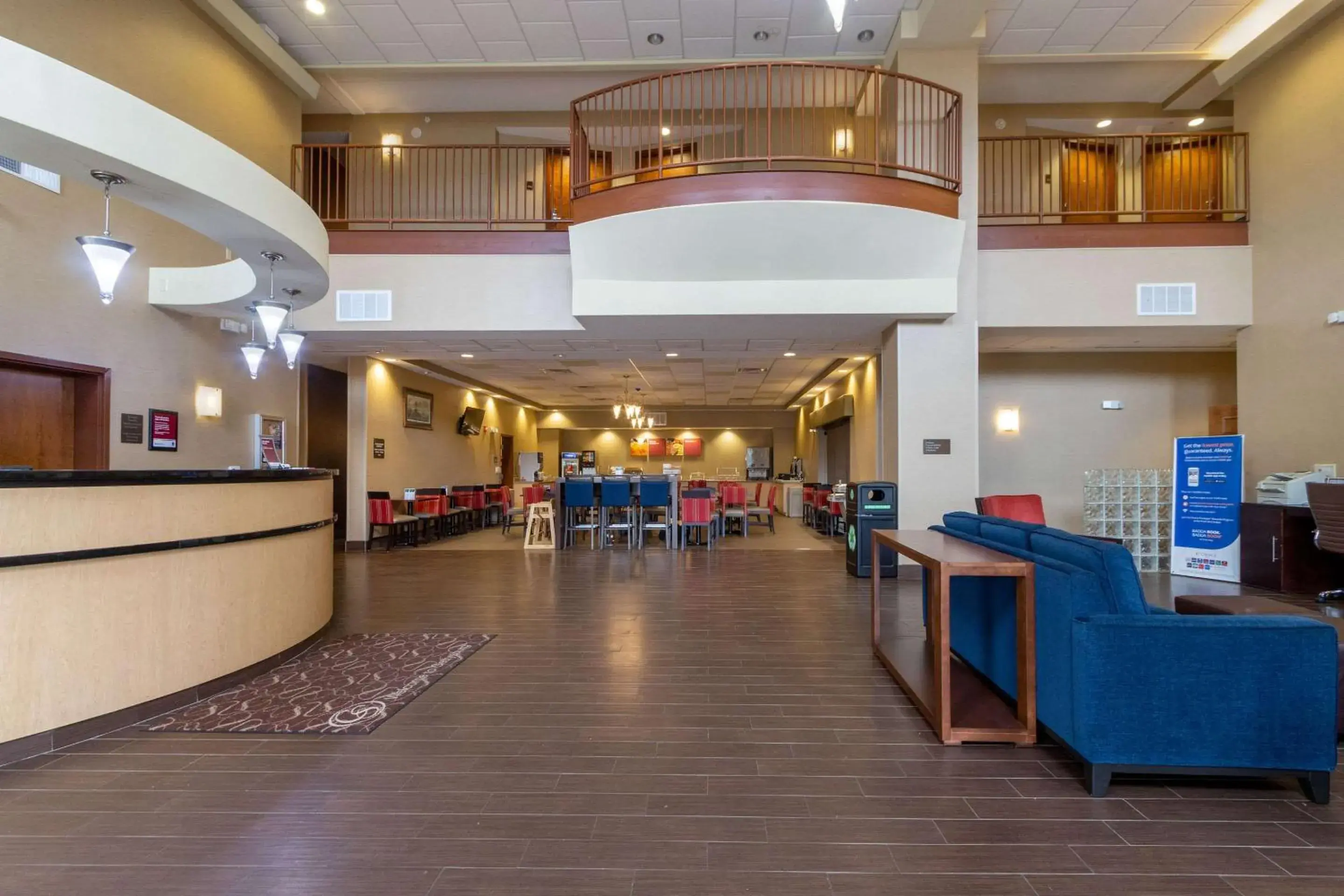 Lobby or reception in Comfort Suites Near Gettysburg Battlefield Visitor Center Lobby or reception in Comfort Suites Near Gettysburg Battlefield Visitor Center