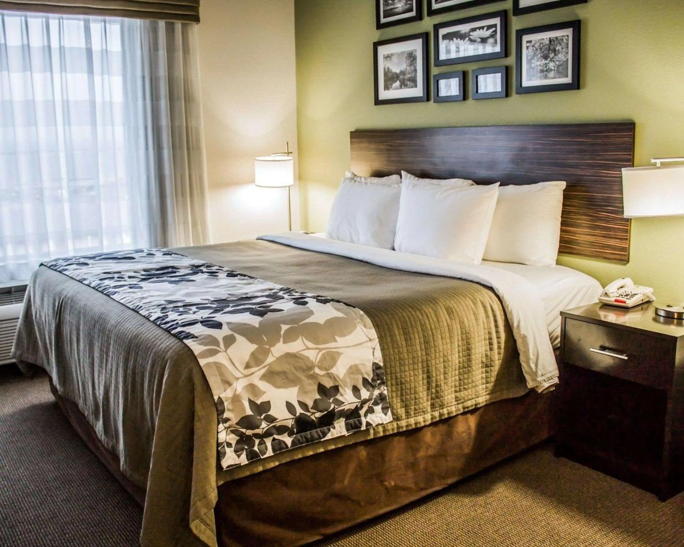 Bedroom in Sleep Inn & Suites Harrisburg - Hershey Southwest