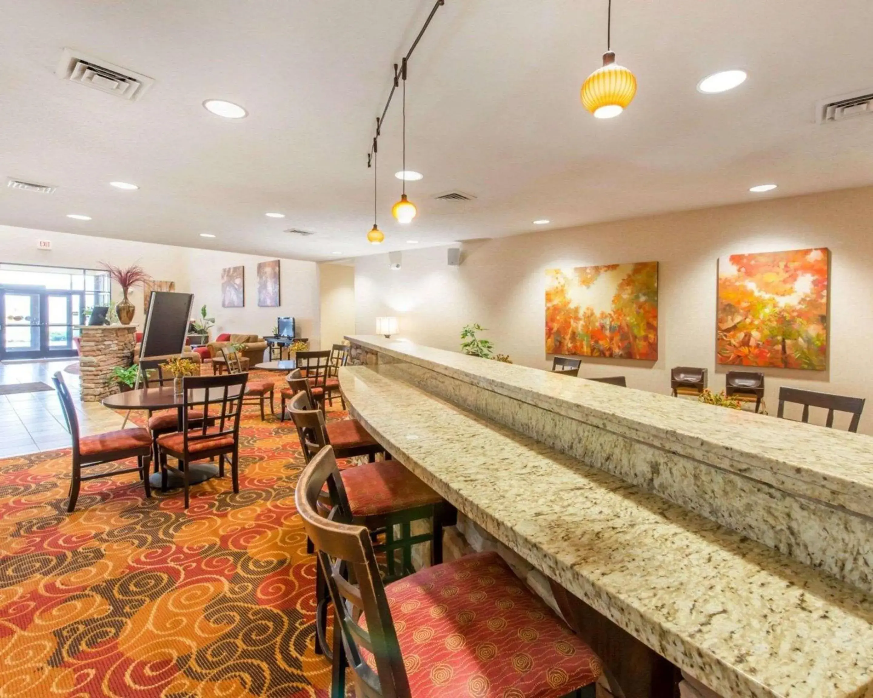 Breakfast in Comfort Suites Altoona North Breakfast in Comfort Suites Altoona North