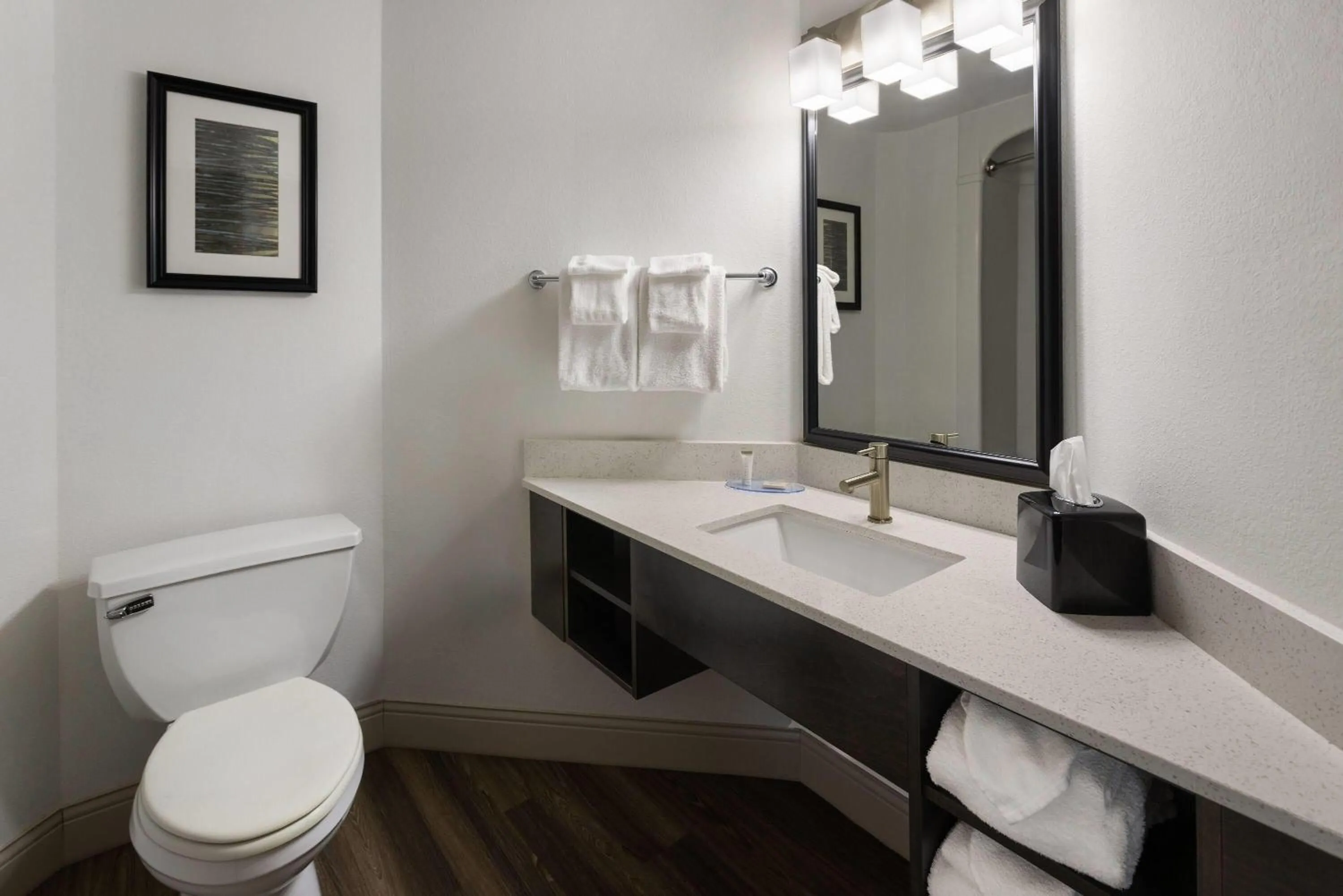 Bathroom in Days Inn by Wyndham Penn State