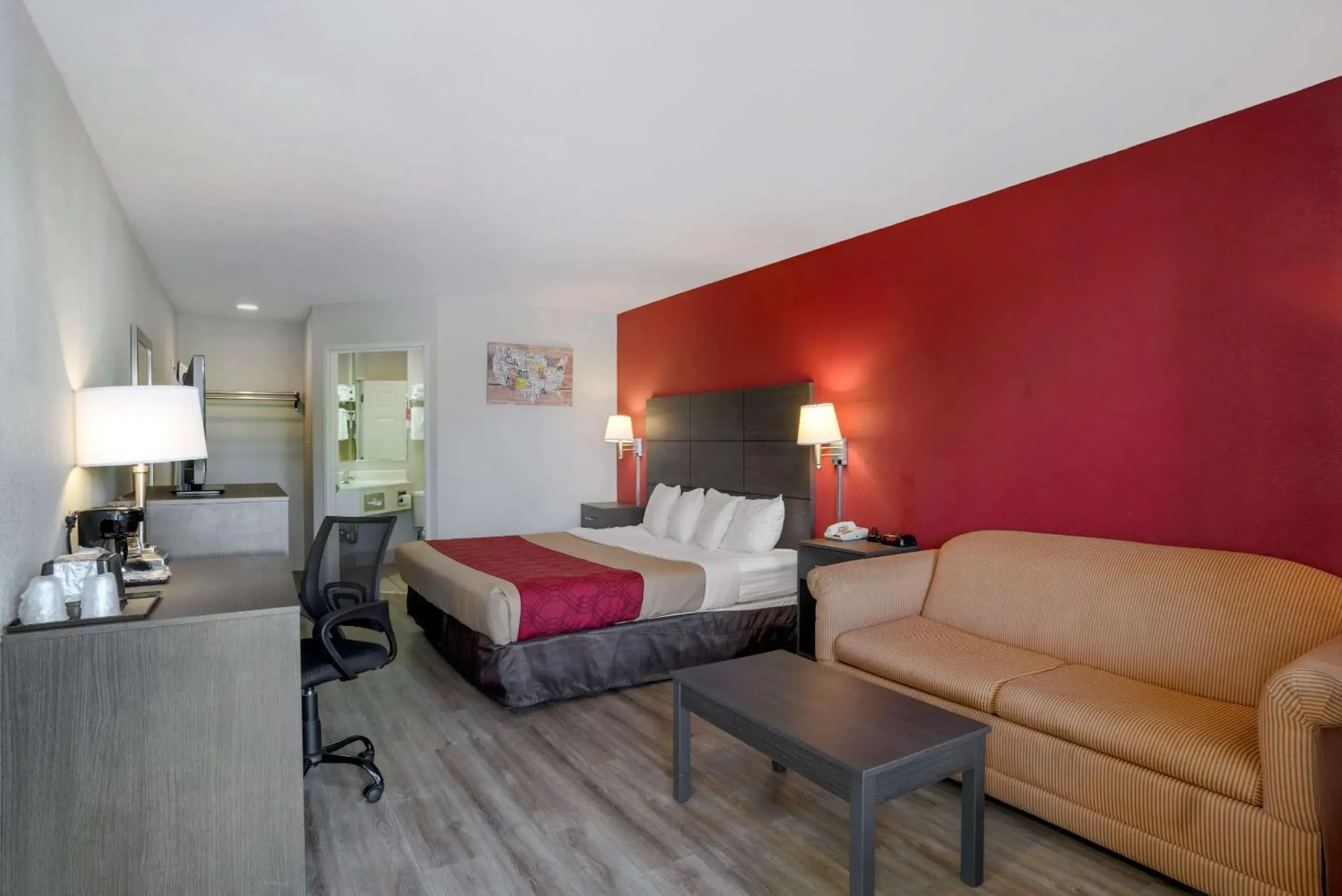 Bedroom in Americas Best Value Inn Gettysburg