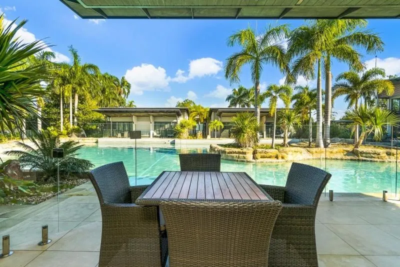 Pool view in Mindil Beach Casino Resort