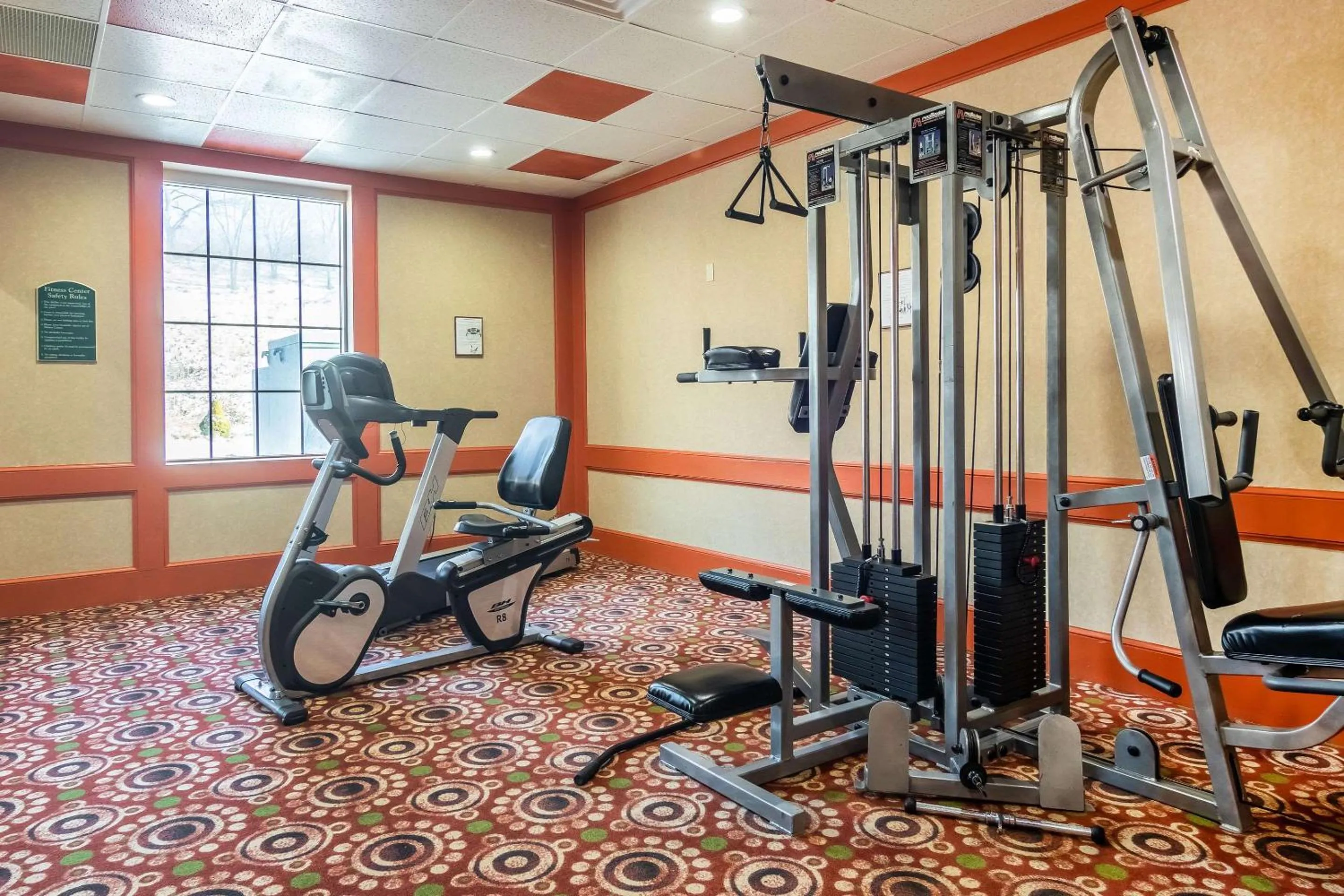 Fitness centre/facilities in Quality Inn & Suites